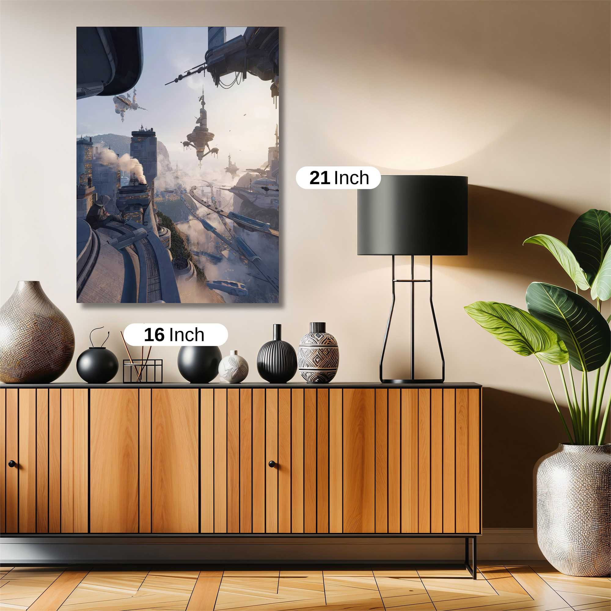 Skyward Serenity Safe Wall Magnetic / M