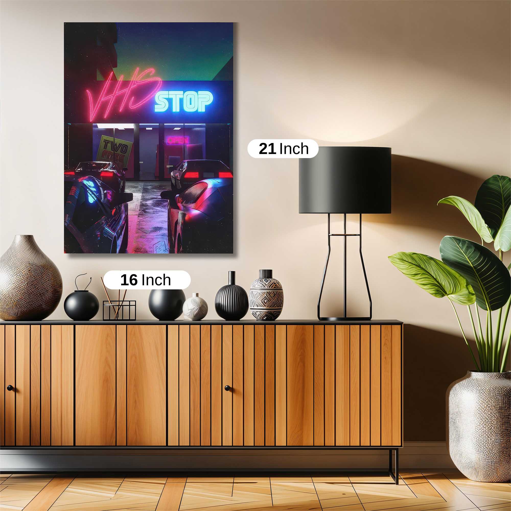 Retro Vibes Safe Wall Magnetic / M