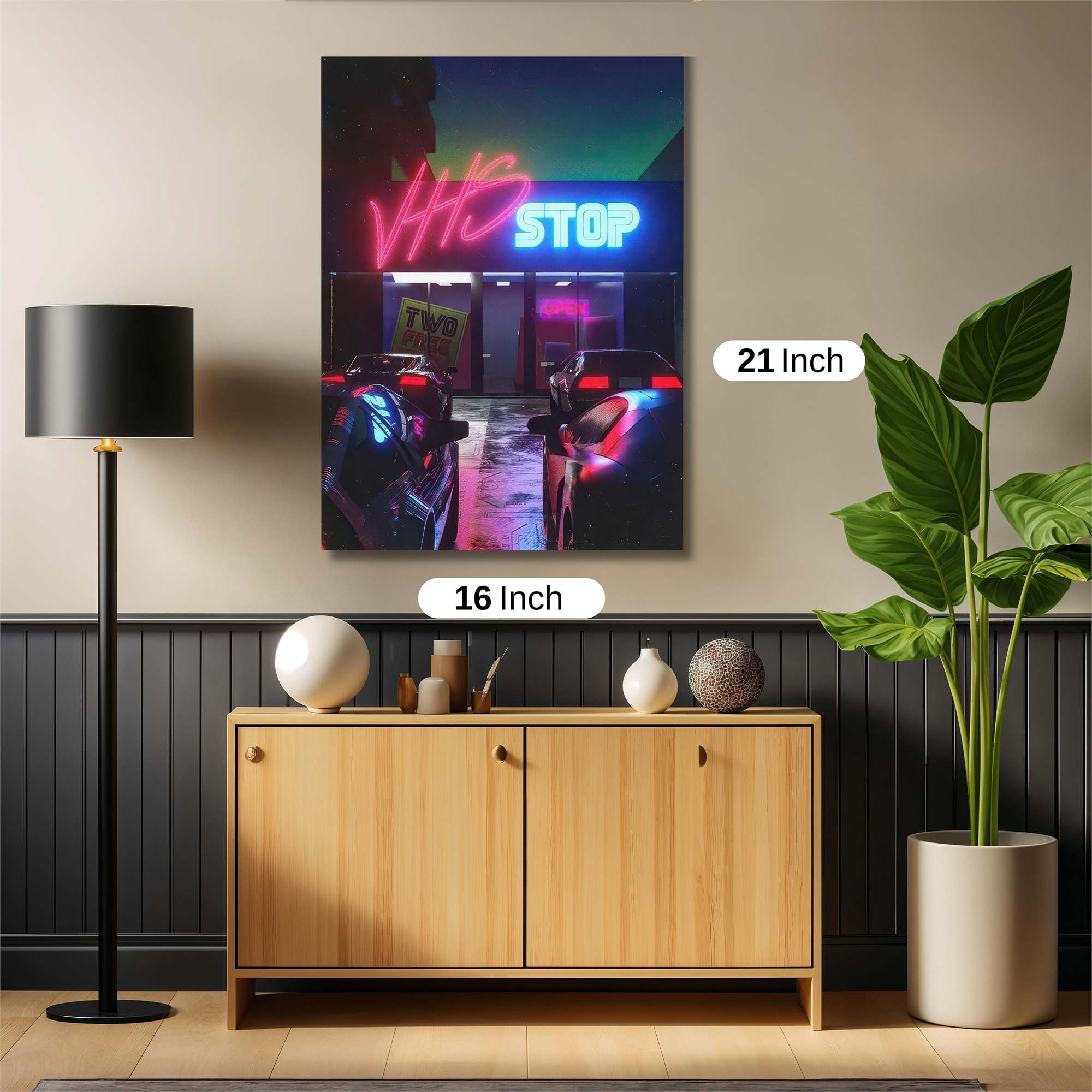 Retro Vibes Safe Wall Magnetic / M