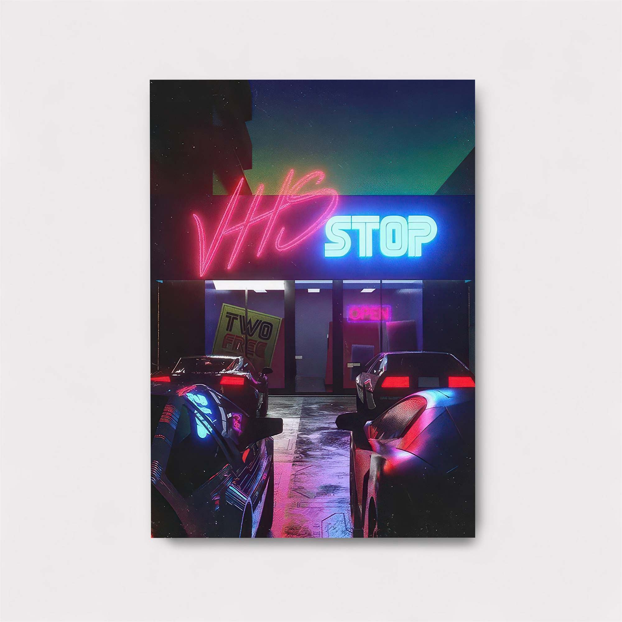 Retro Vibes Safe Wall Magnetic / M