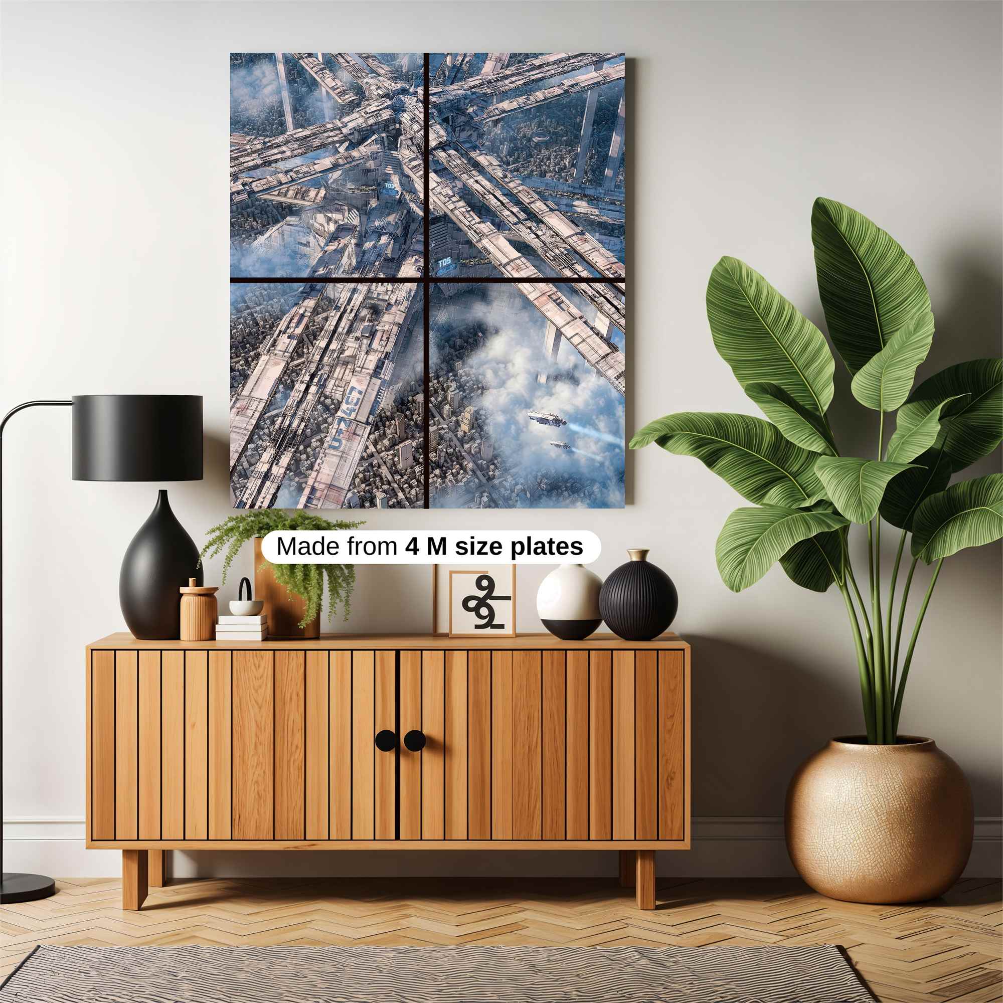 Futuristic Nexus Safe Wall Magnetic / M