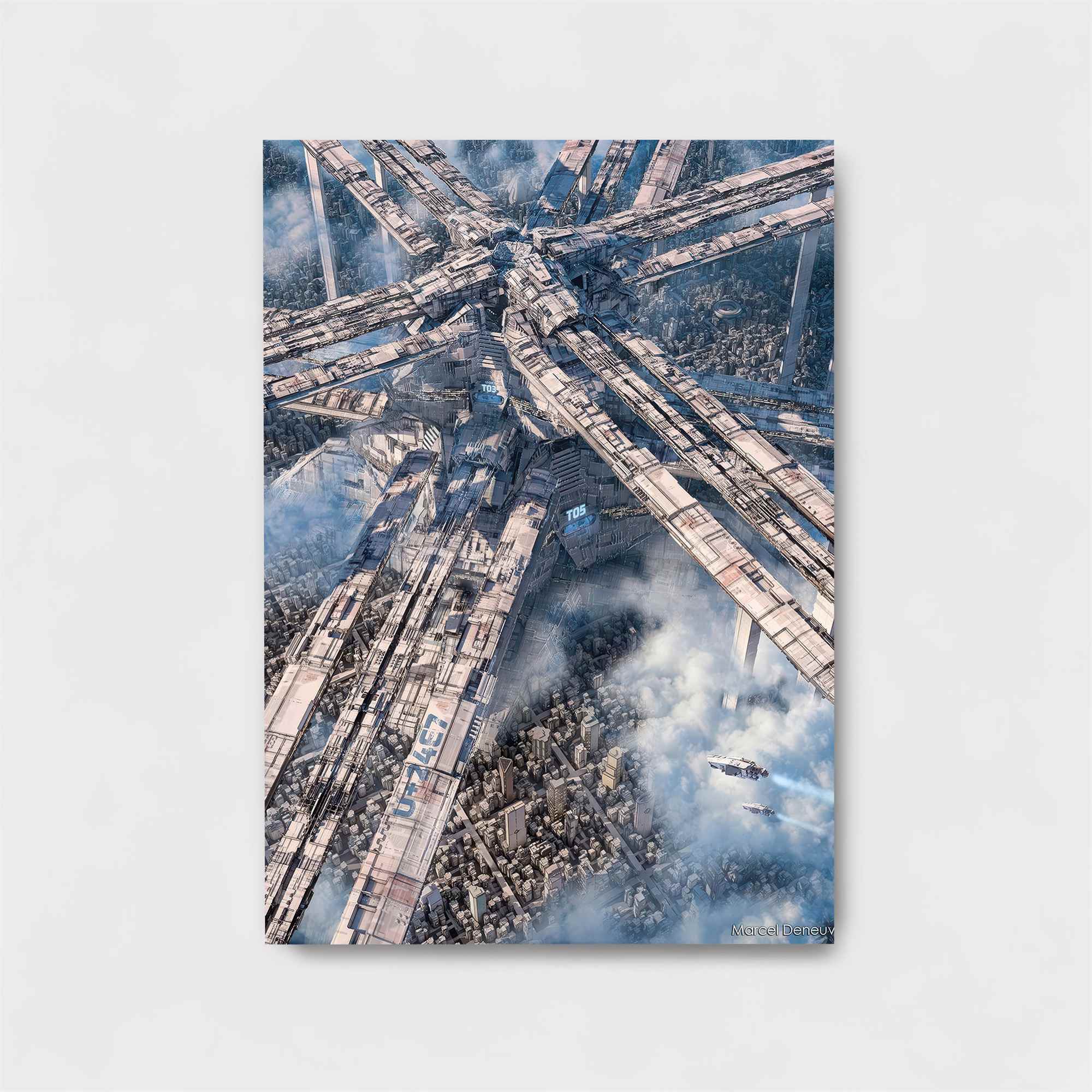 Futuristic Nexus Safe Wall Magnetic / M