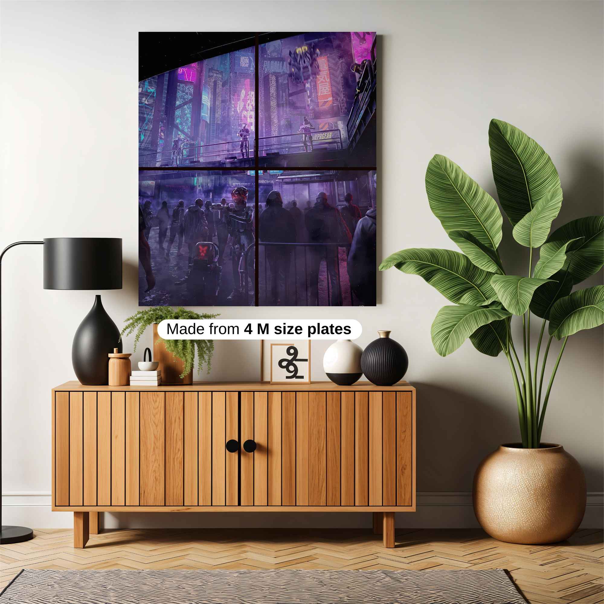 Neon Reverie Safe Wall Magnetic / M