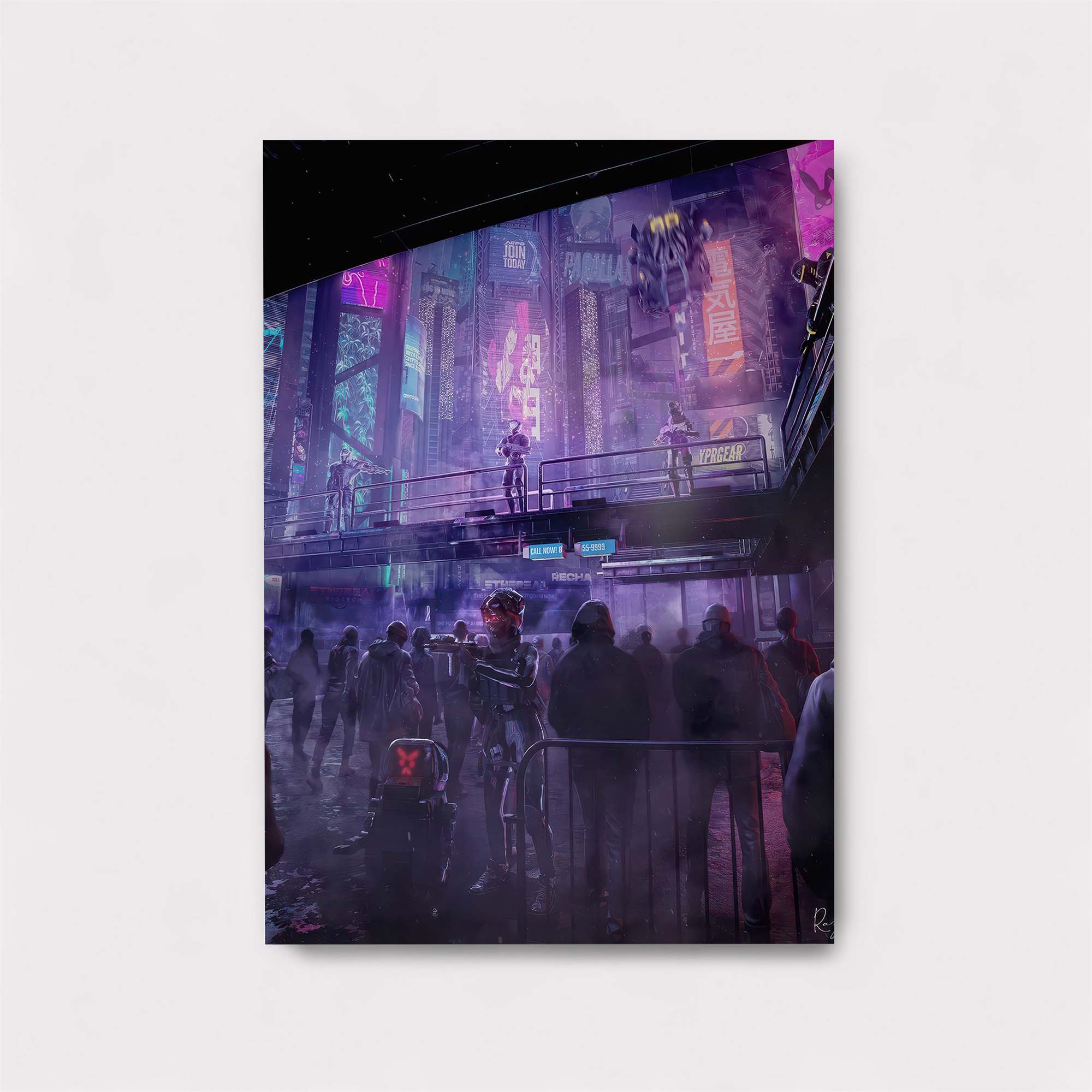 Neon Reverie Safe Wall Magnetic / M