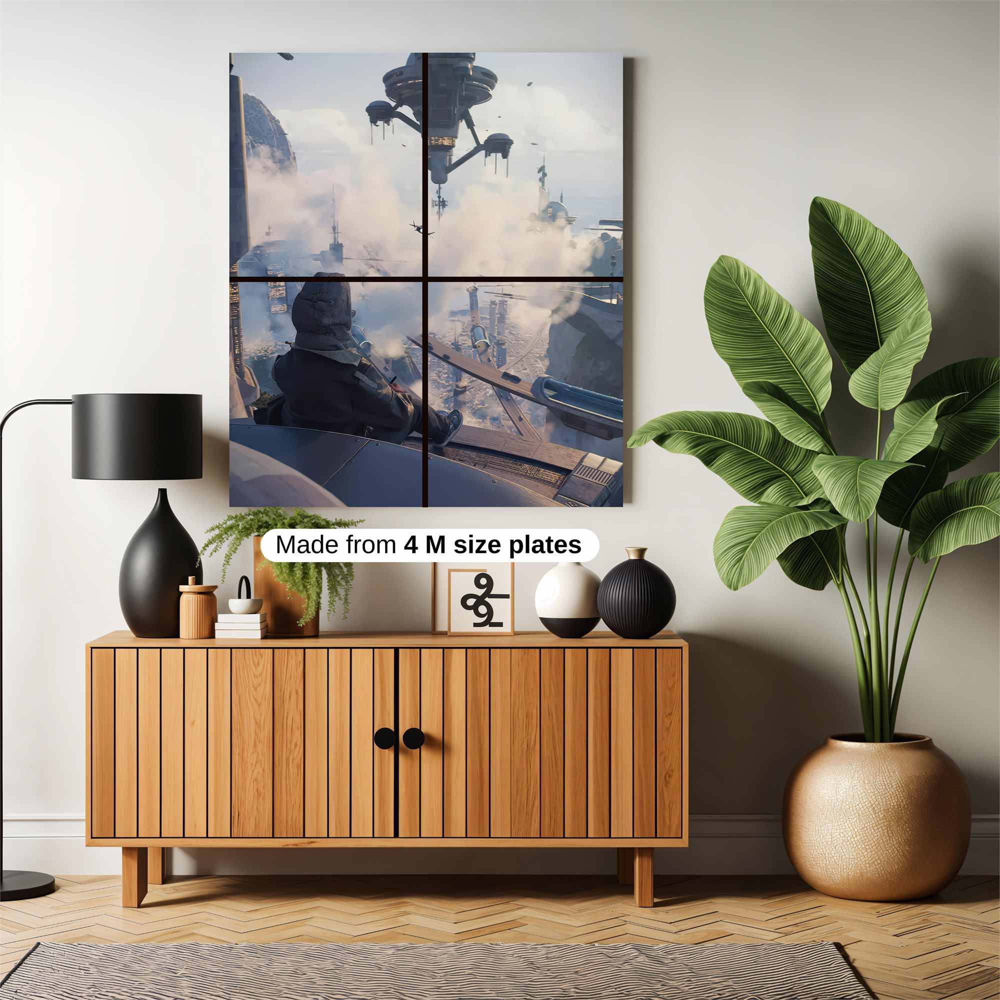 Futuristic Reverie Safe Wall Magnetic / M