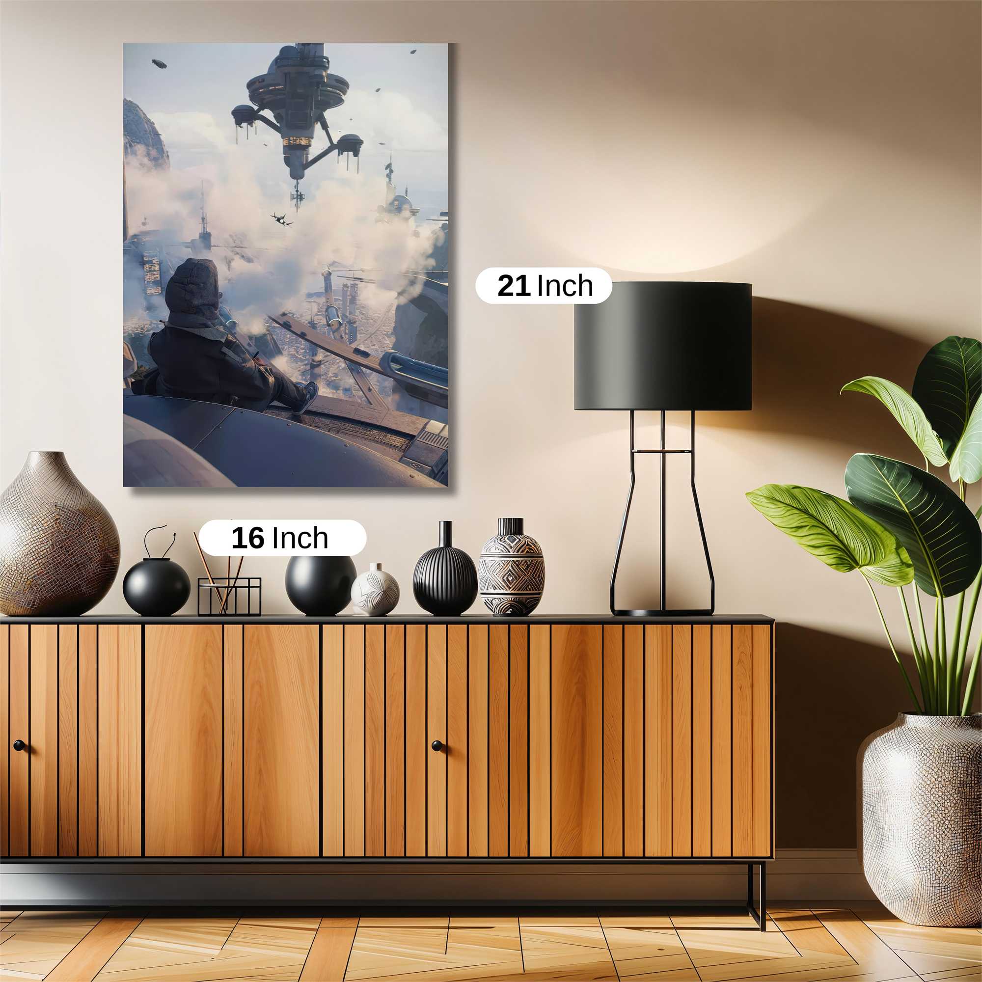 Futuristic Reverie Safe Wall Magnetic / M