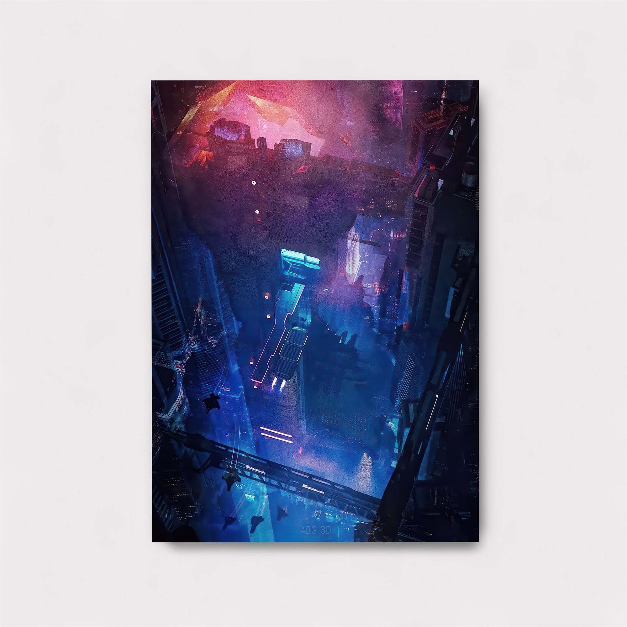 Neon Abyss Safe Wall Magnetic / M