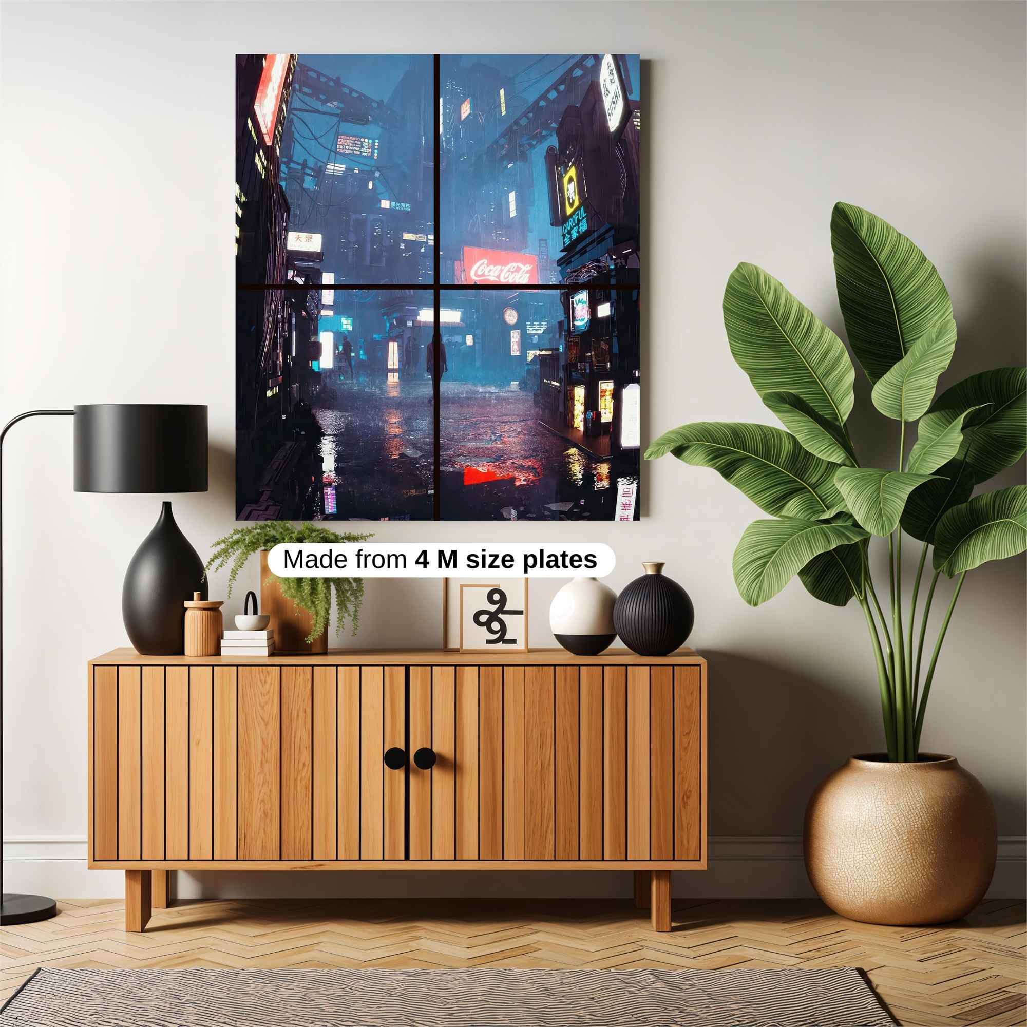 Cyberpunk Reverie Safe Wall Magnetic / M