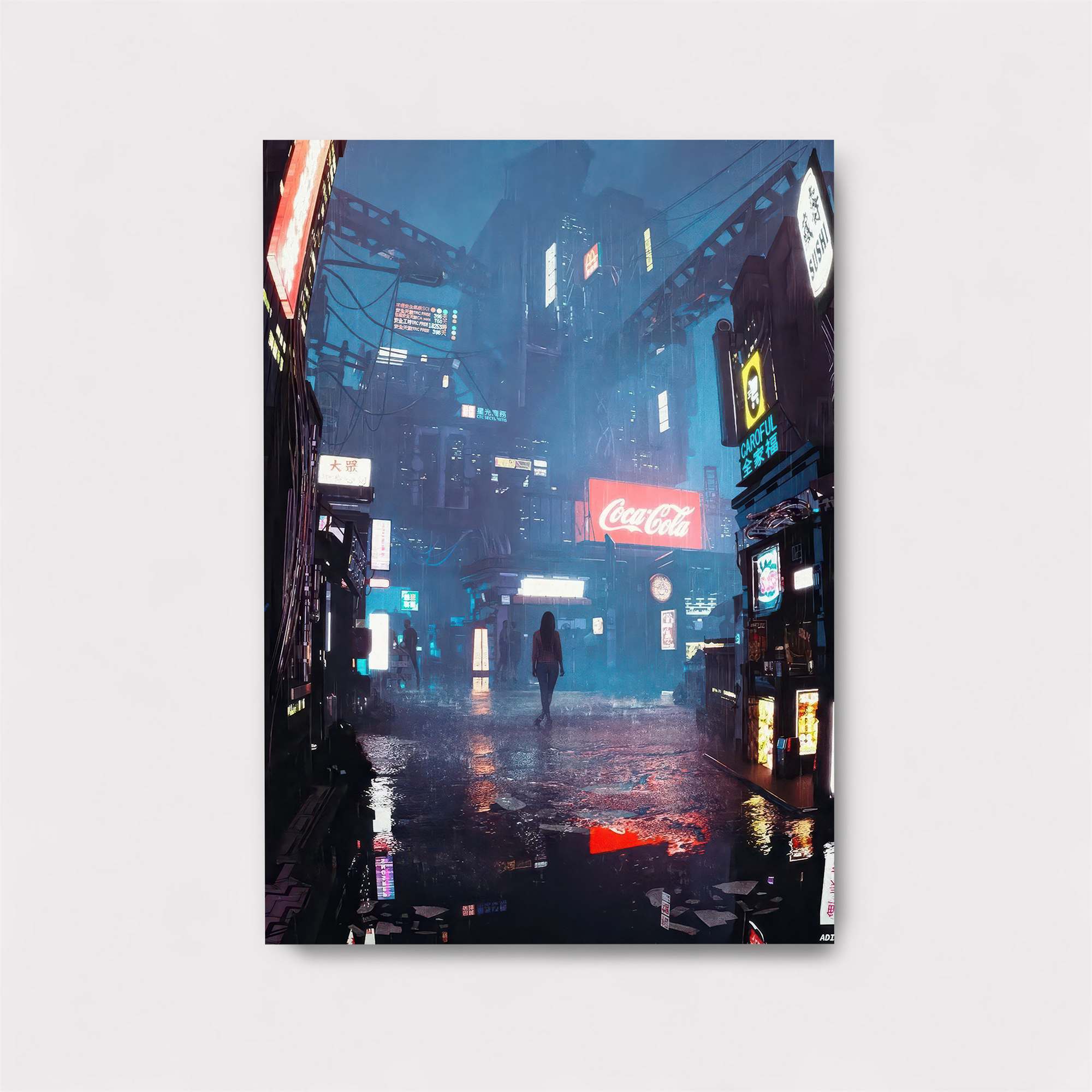 Cyberpunk Reverie Safe Wall Magnetic / M