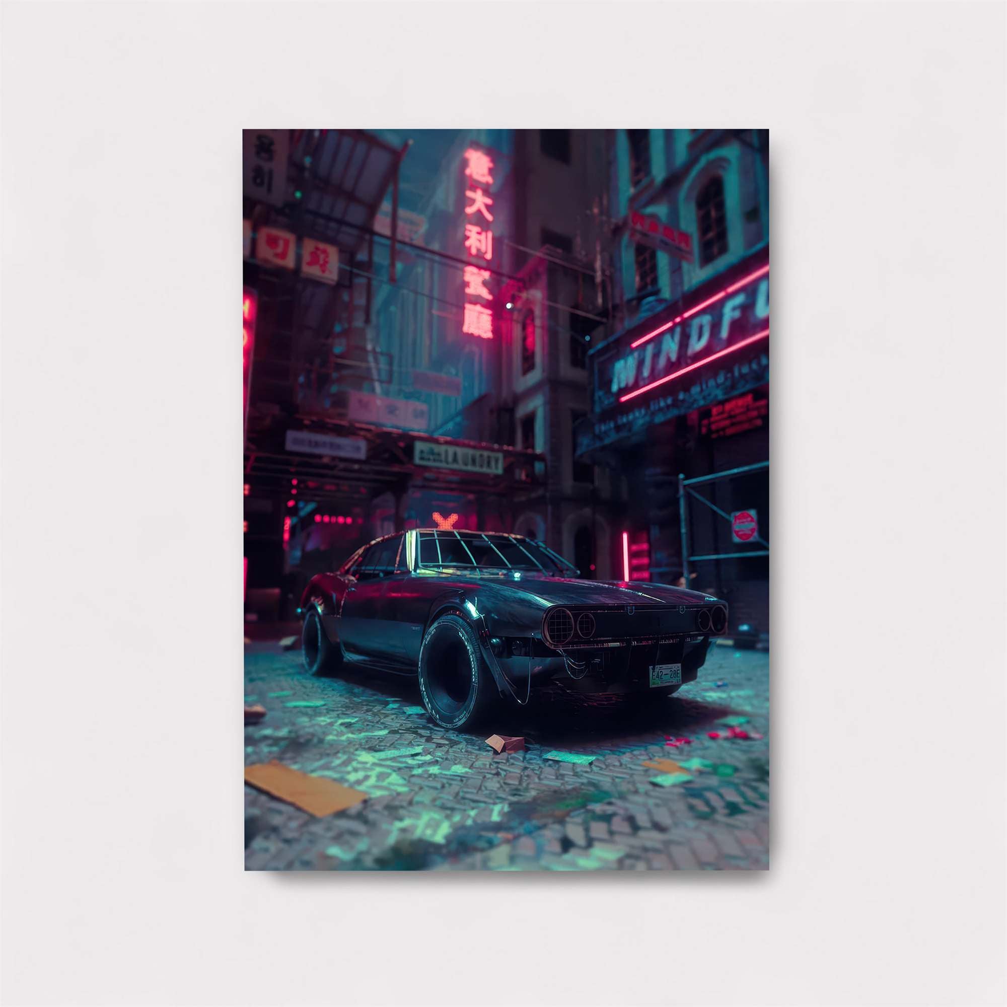 Neon Drift Safe Wall Magnetic / M