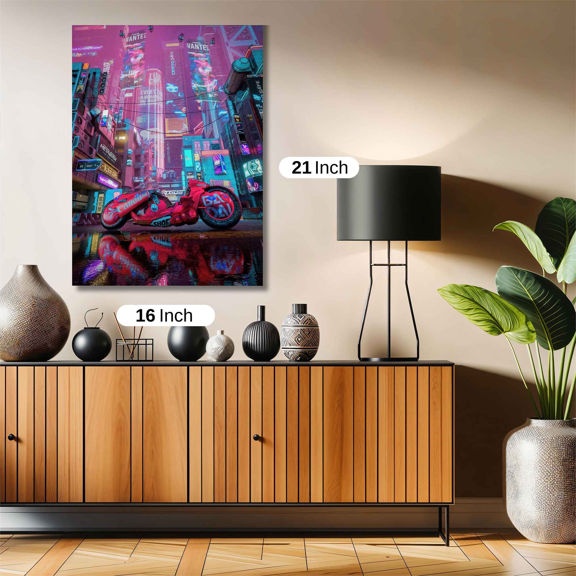 Cyber Dreamscape Safe Wall Magnetic / M