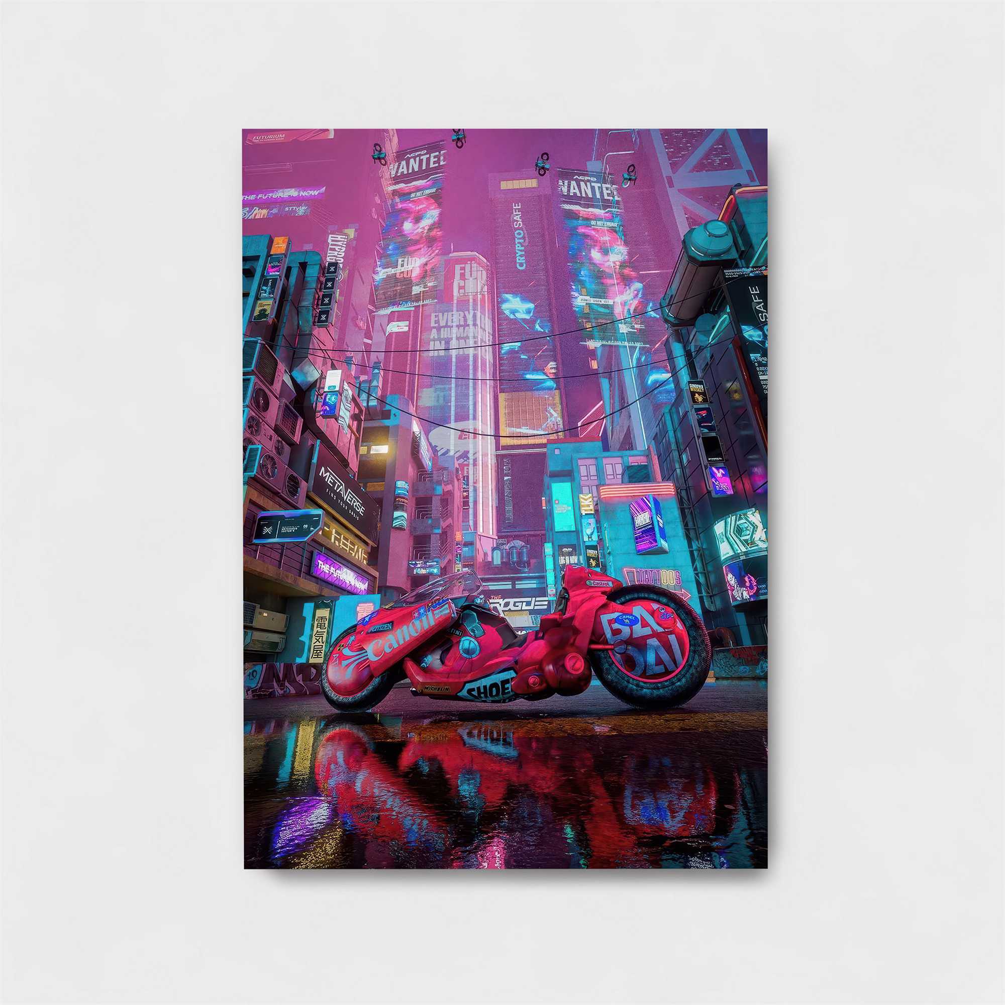 Cyber Dreamscape Safe Wall Magnetic / M