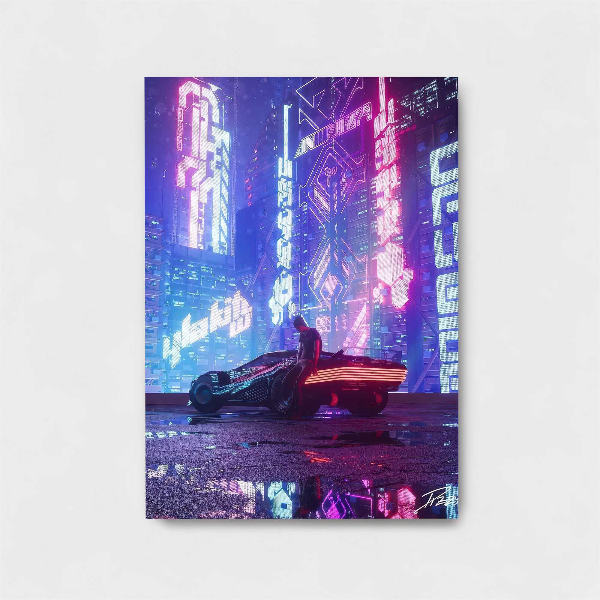 Neon Sojourn Safe Wall Magnetic / M