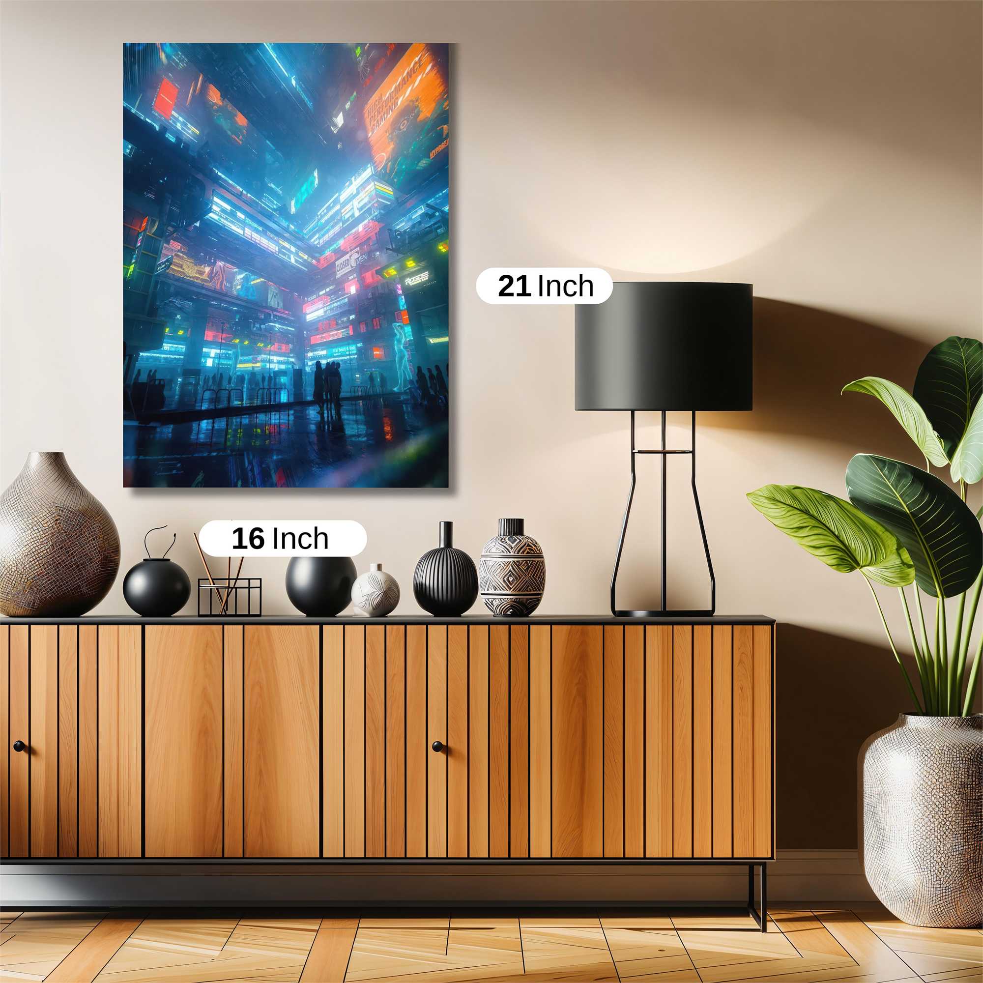 Neon Reverie Safe Wall Magnetic / M