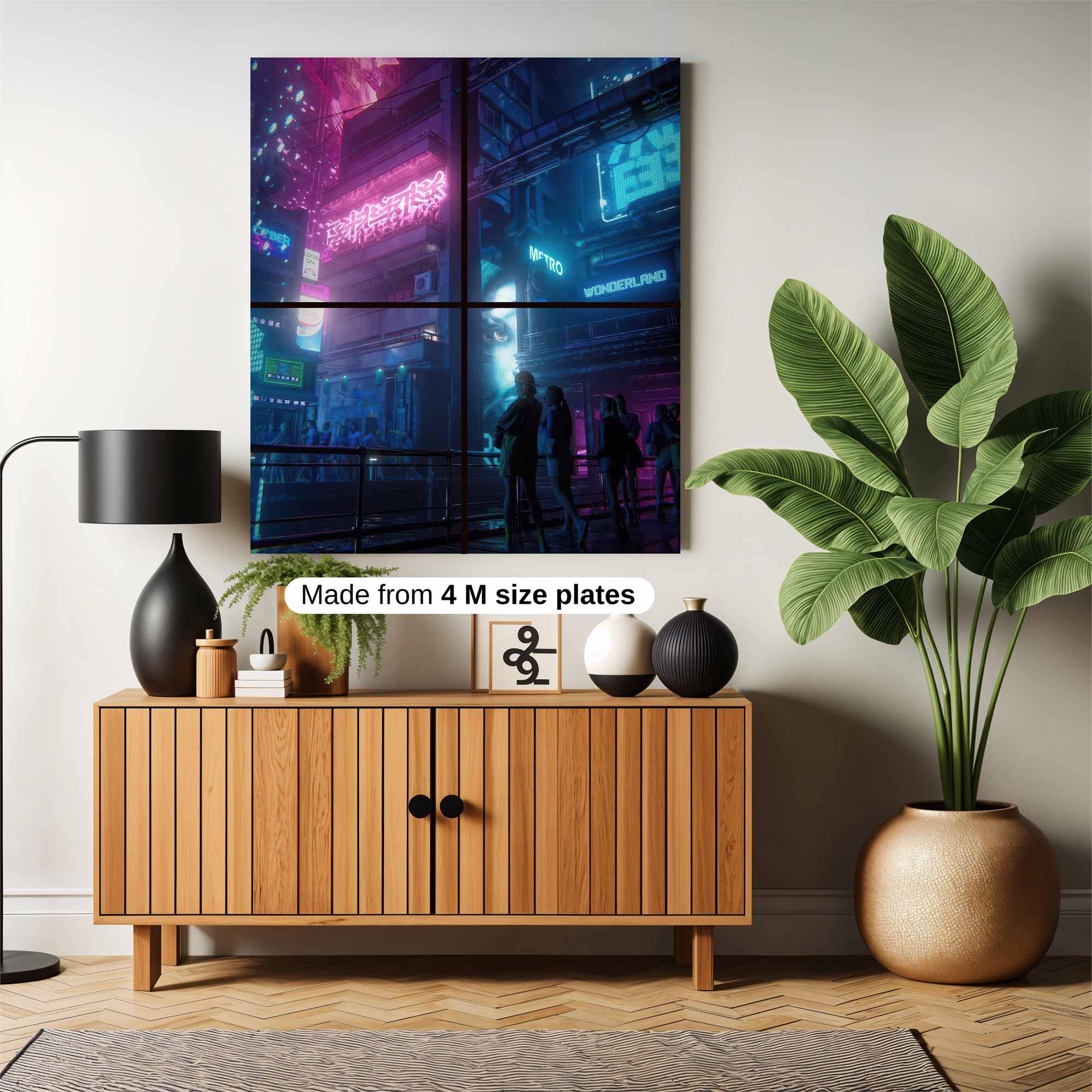 Neon Reverie Safe Wall Magnetic / M