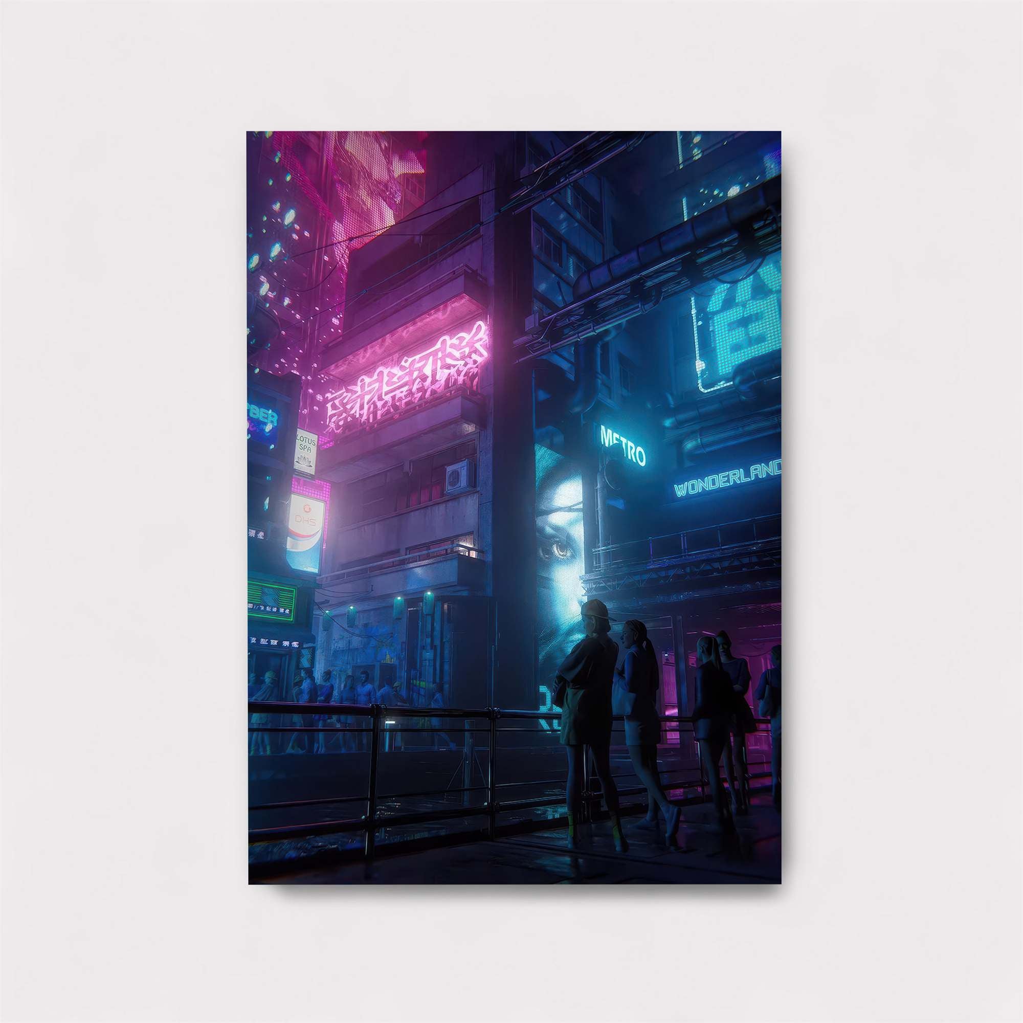 Neon Reverie Safe Wall Magnetic / M