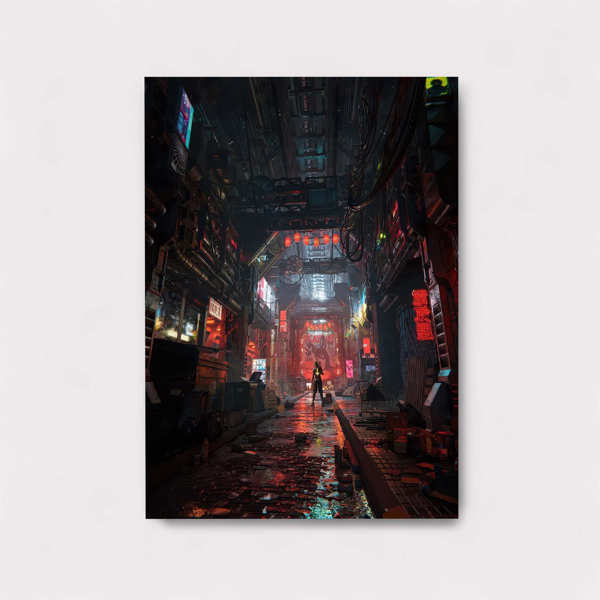 Cyberpunk Reverie Safe Wall Magnetic / M