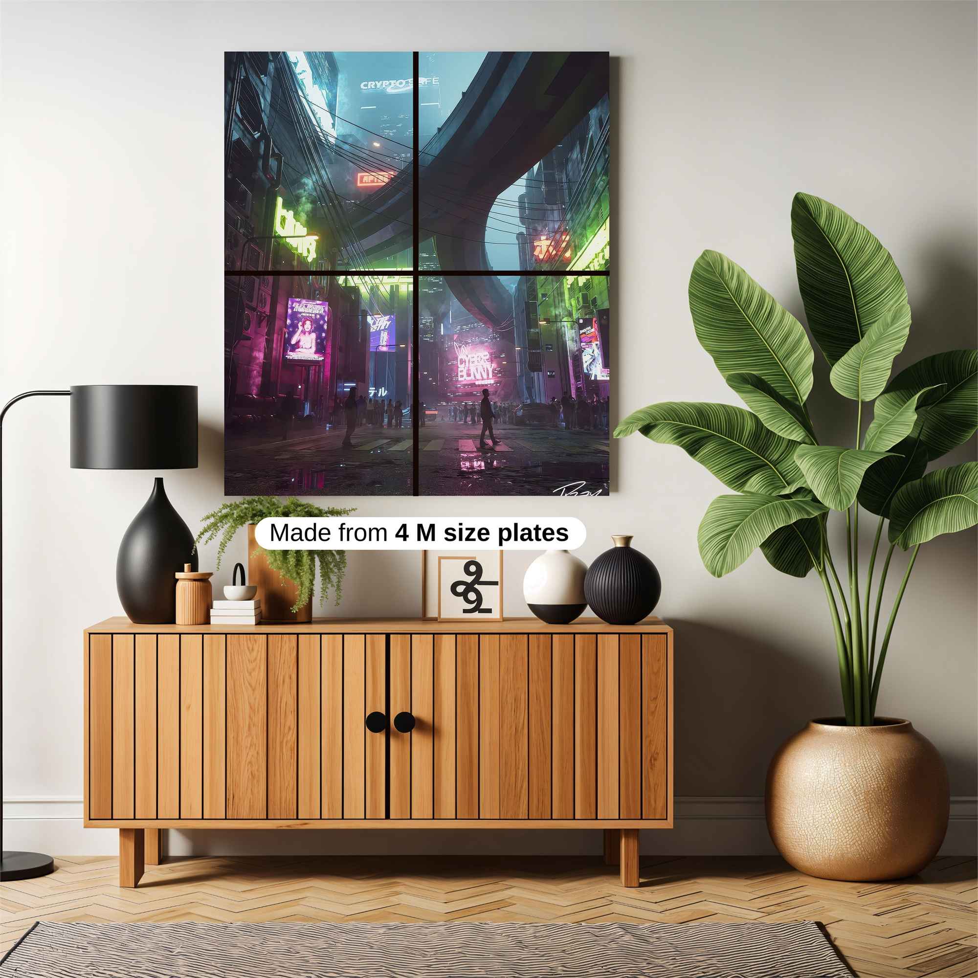 Neon Reverie Safe Wall Magnetic / M