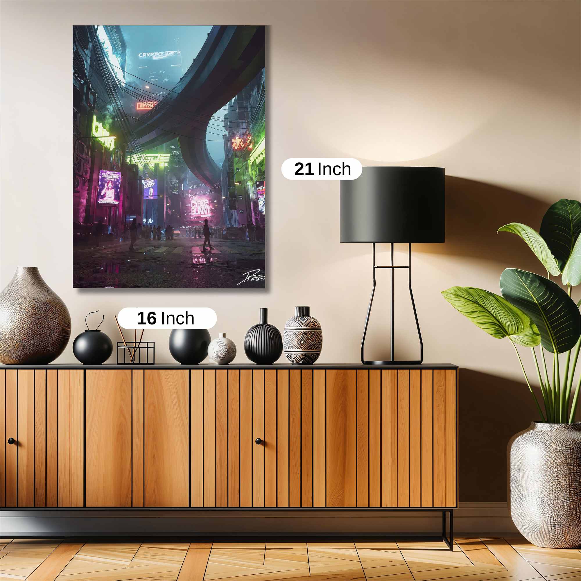 Neon Reverie Safe Wall Magnetic / M