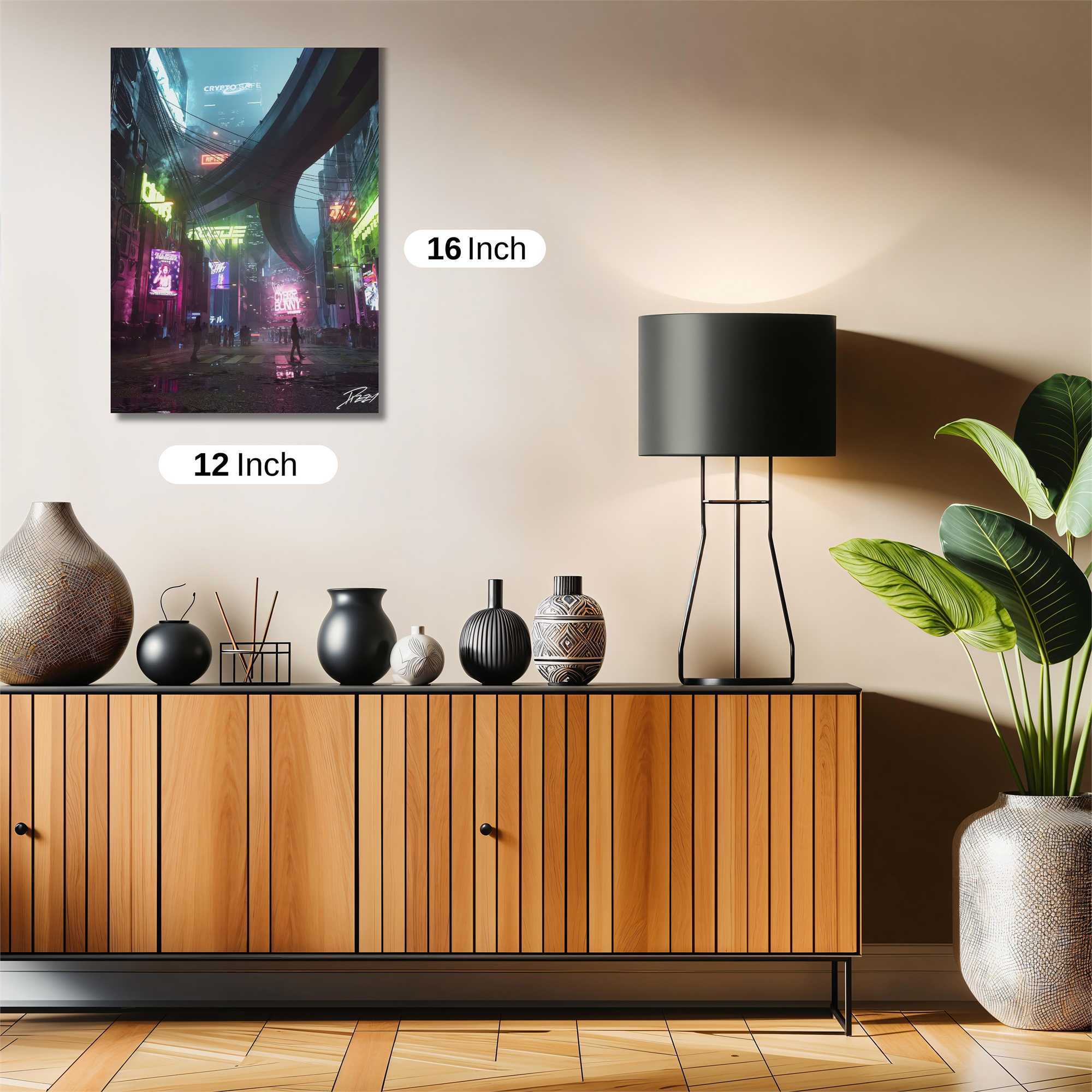 Neon Reverie Safe Wall Magnetic / M