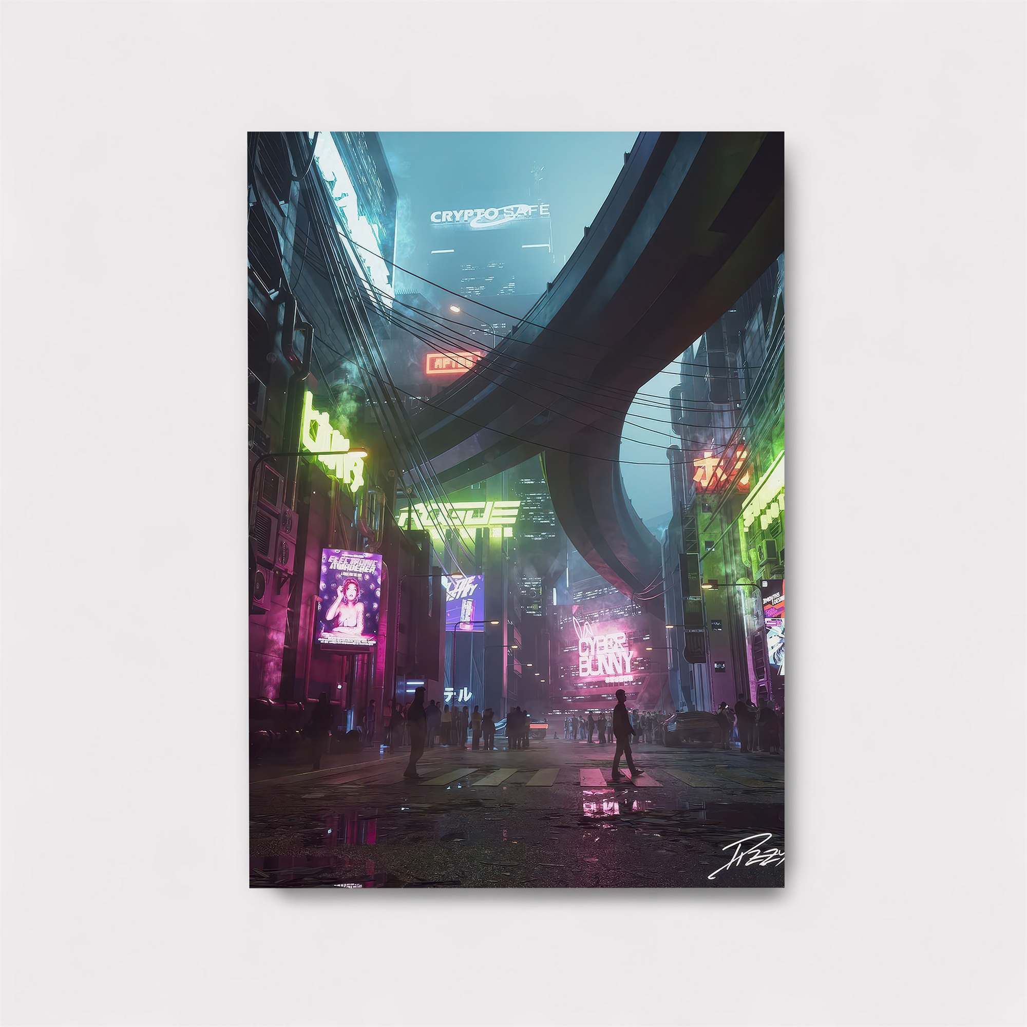 Neon Reverie Safe Wall Magnetic / M