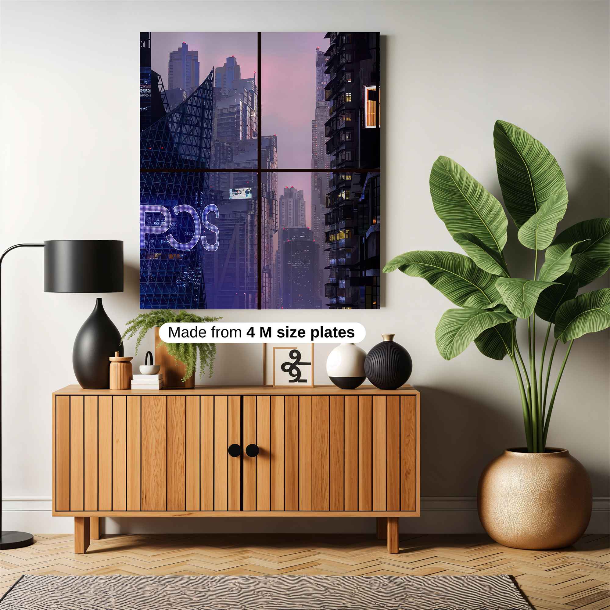 Urban Serenity Safe Wall Magnetic / M