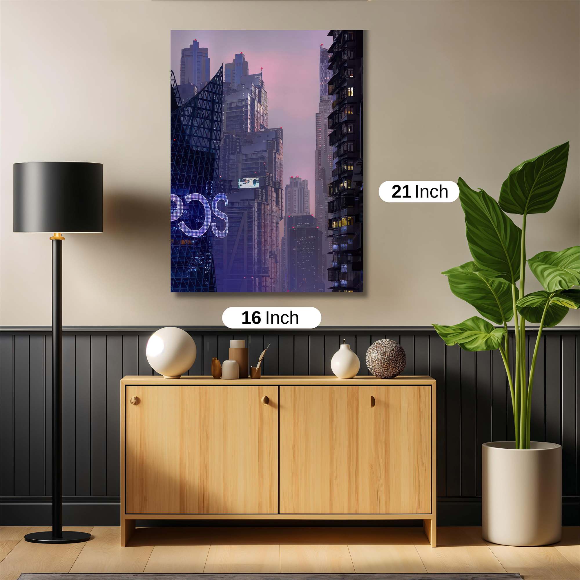 Urban Serenity Safe Wall Magnetic / M