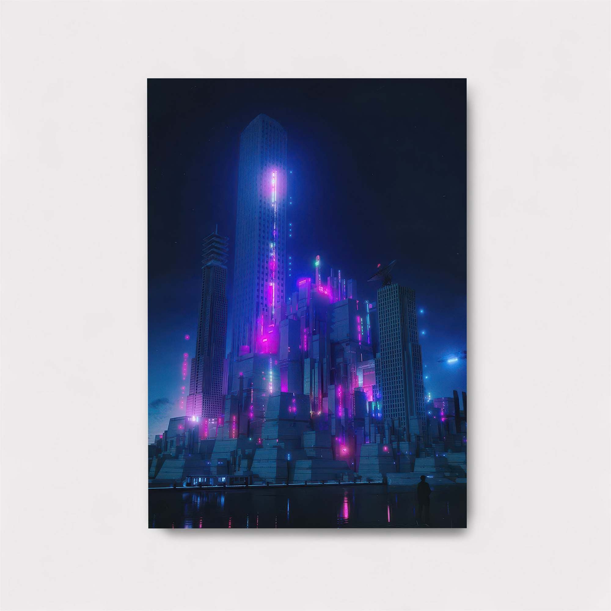 Neon Metropolis Safe Wall Magnetic / M