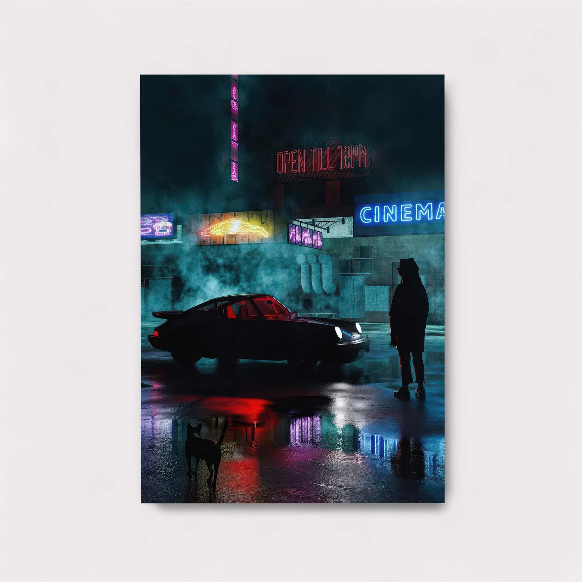 Neon Reverie Safe Wall Magnetic / M