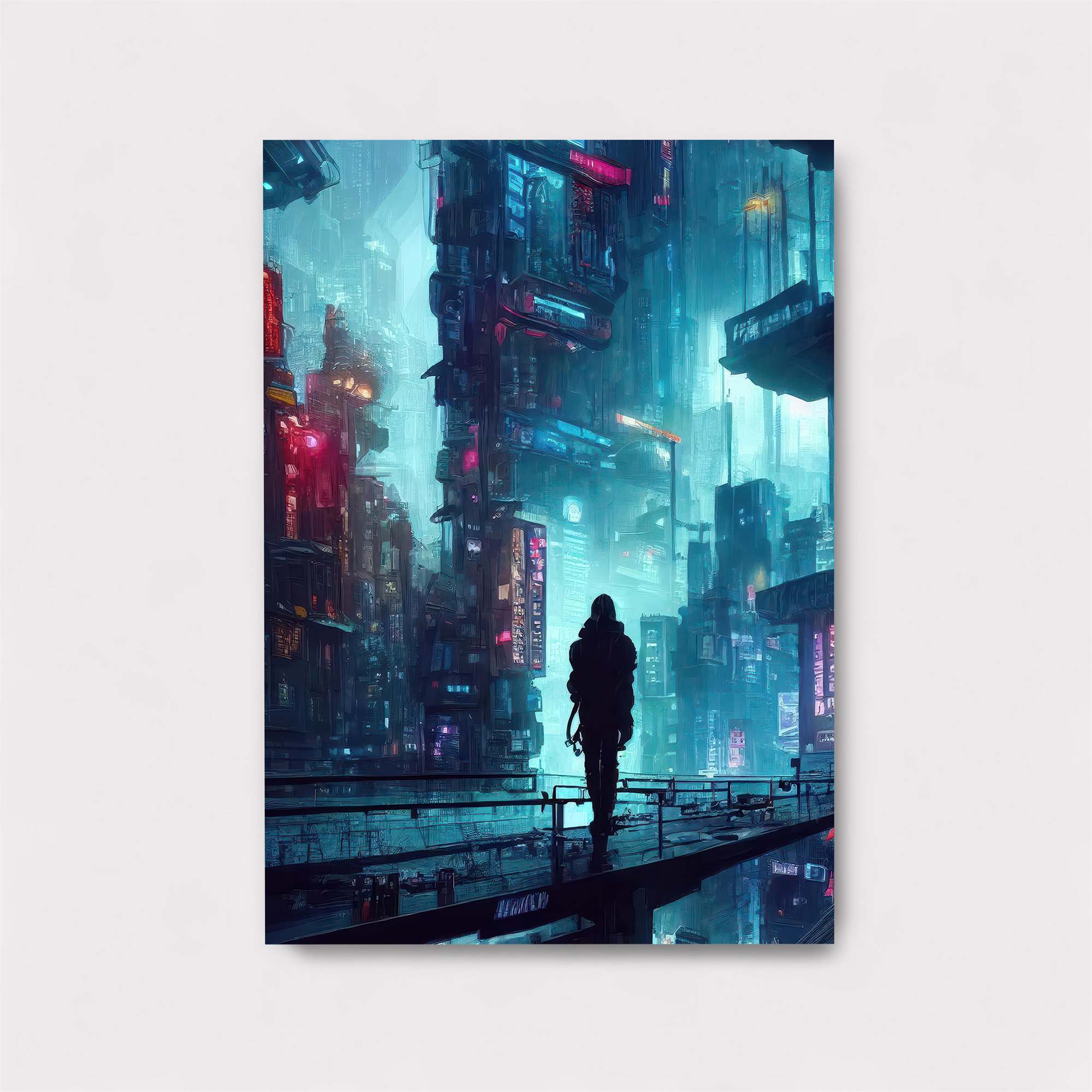 Neon Serenity Safe Wall Magnetic / M