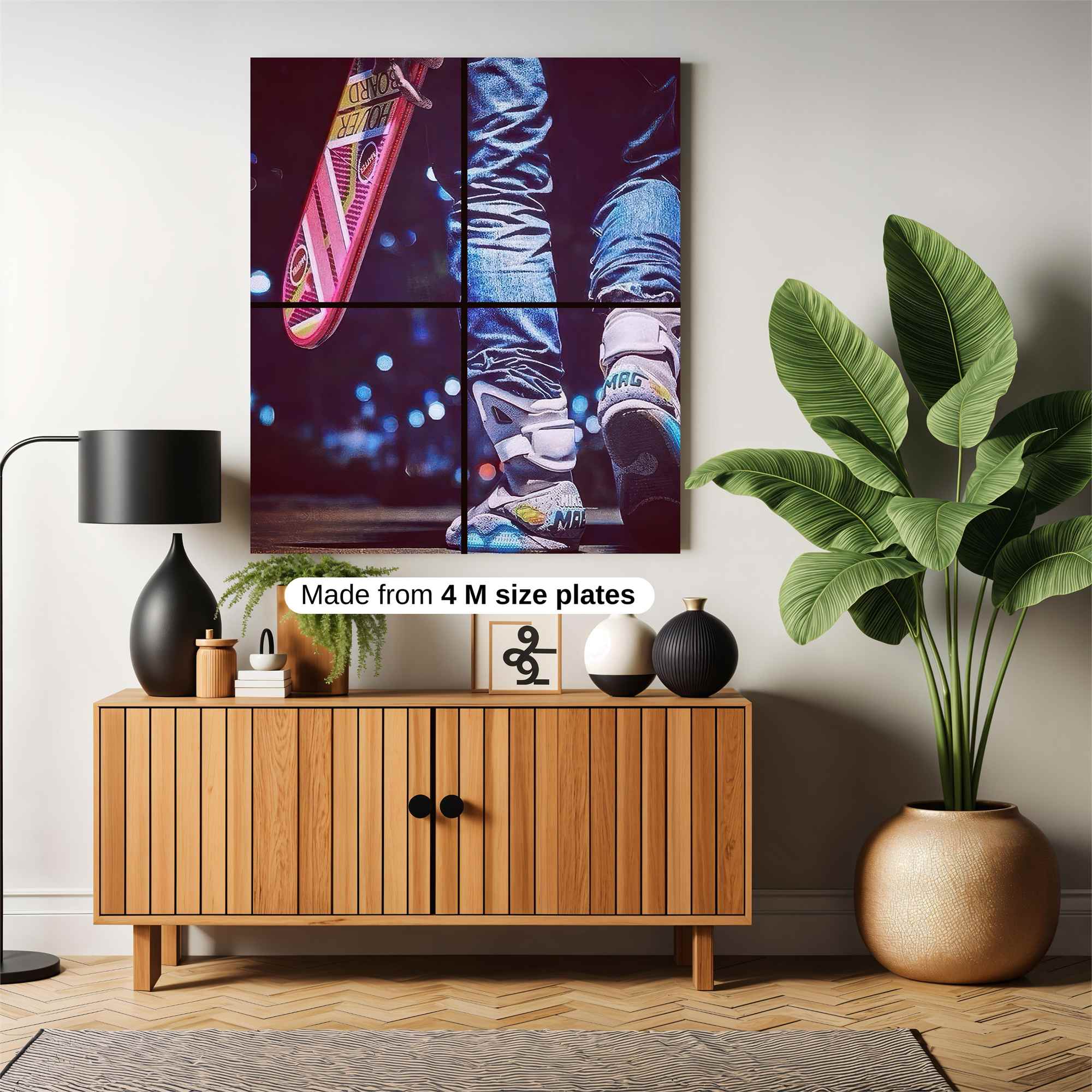 Hoverboard Dreamscape Safe Wall Magnetic / M