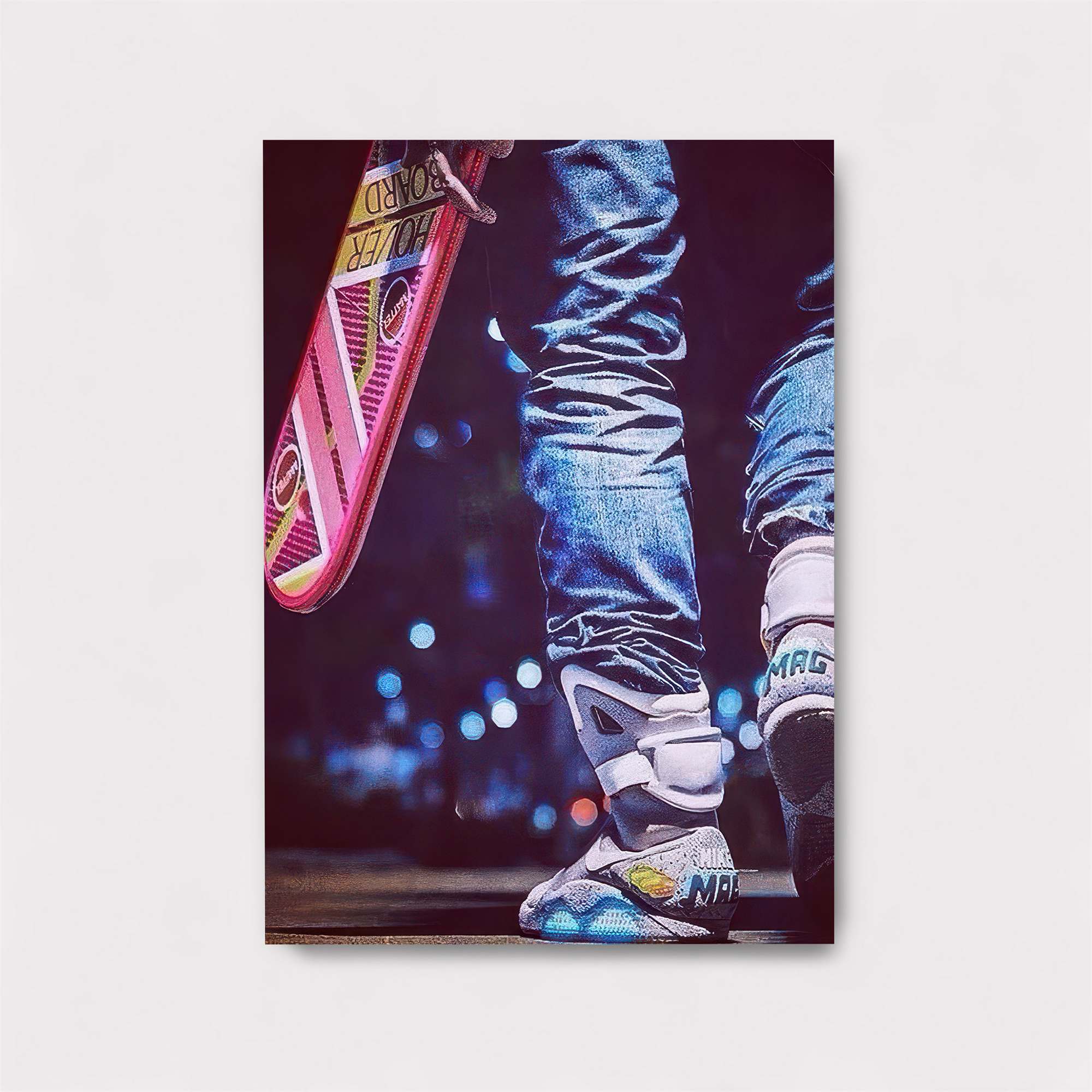 Hoverboard Dreamscape Safe Wall Magnetic / M