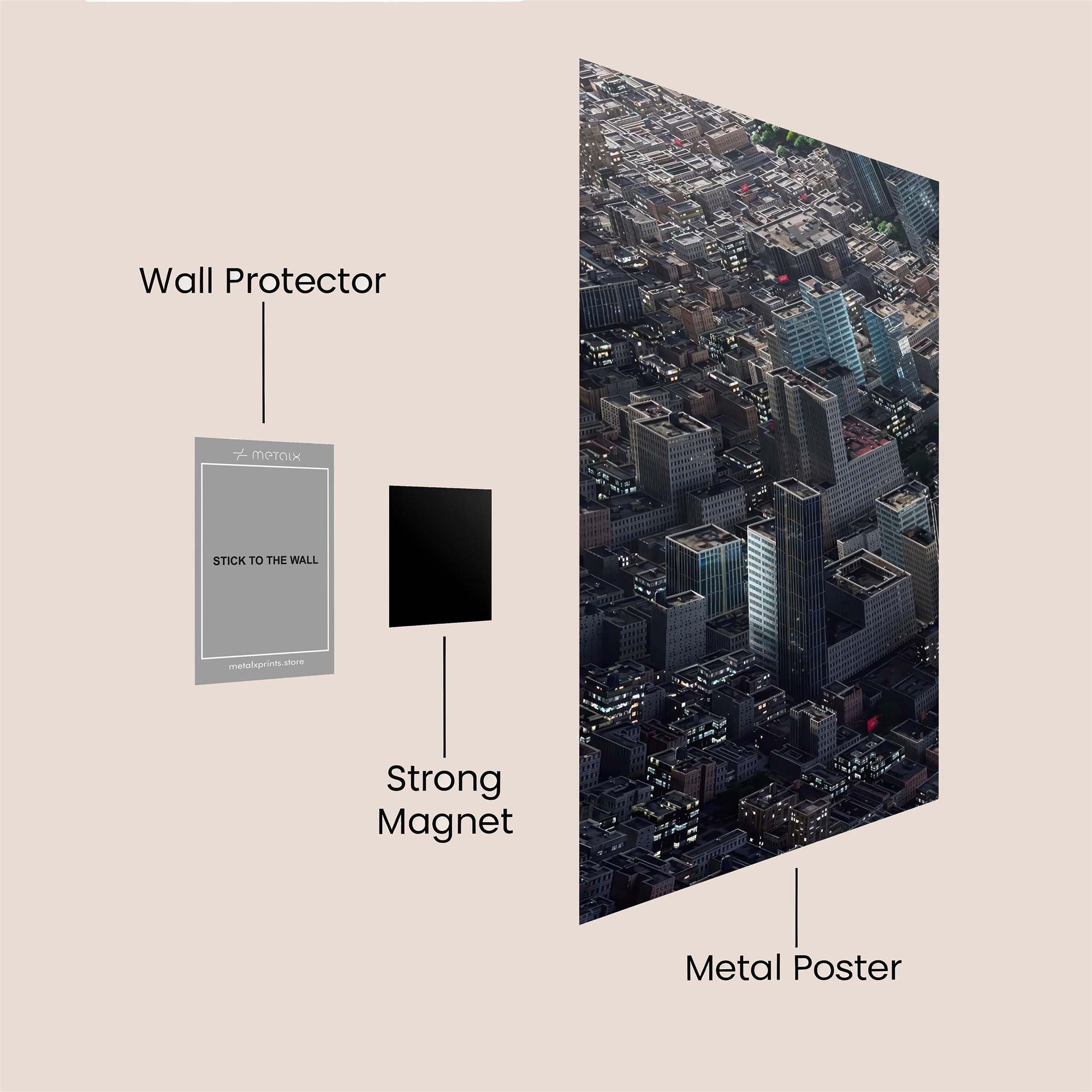 Urban Labyrinth Safe Wall Magnetic / M