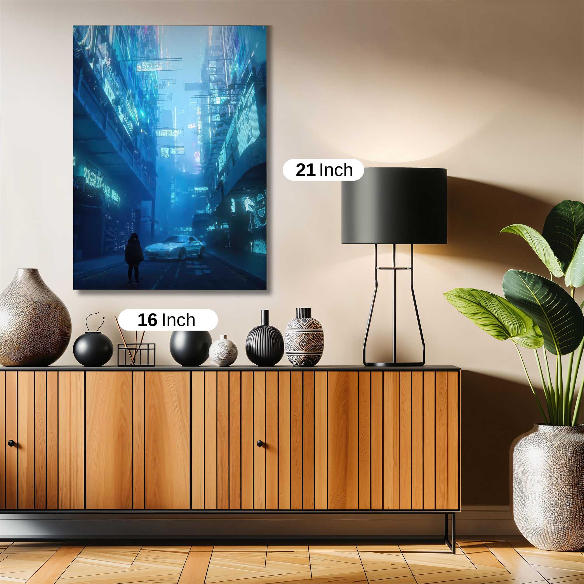 Neon Silence Safe Wall Magnetic / M