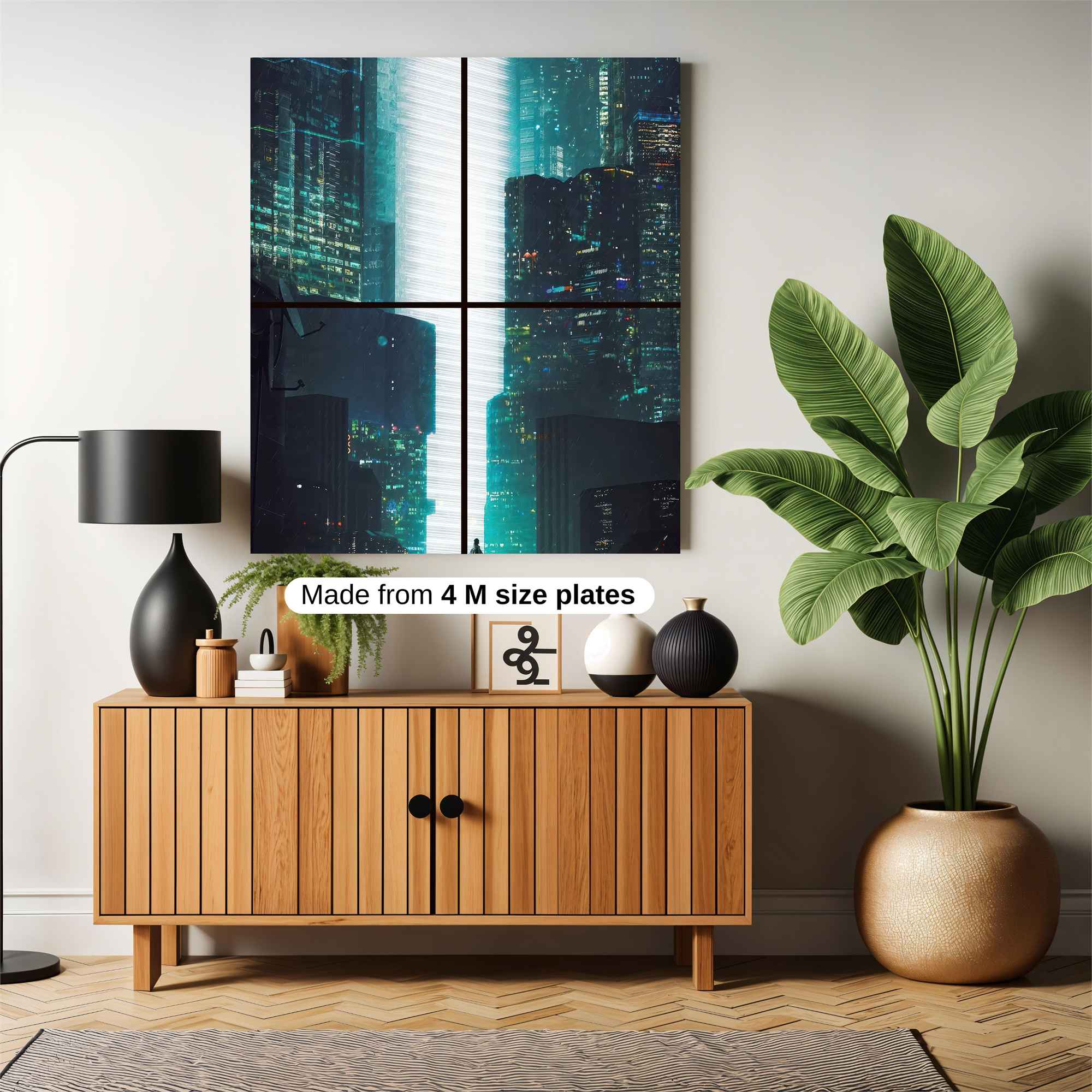 Neon Ascension Safe Wall Magnetic / M