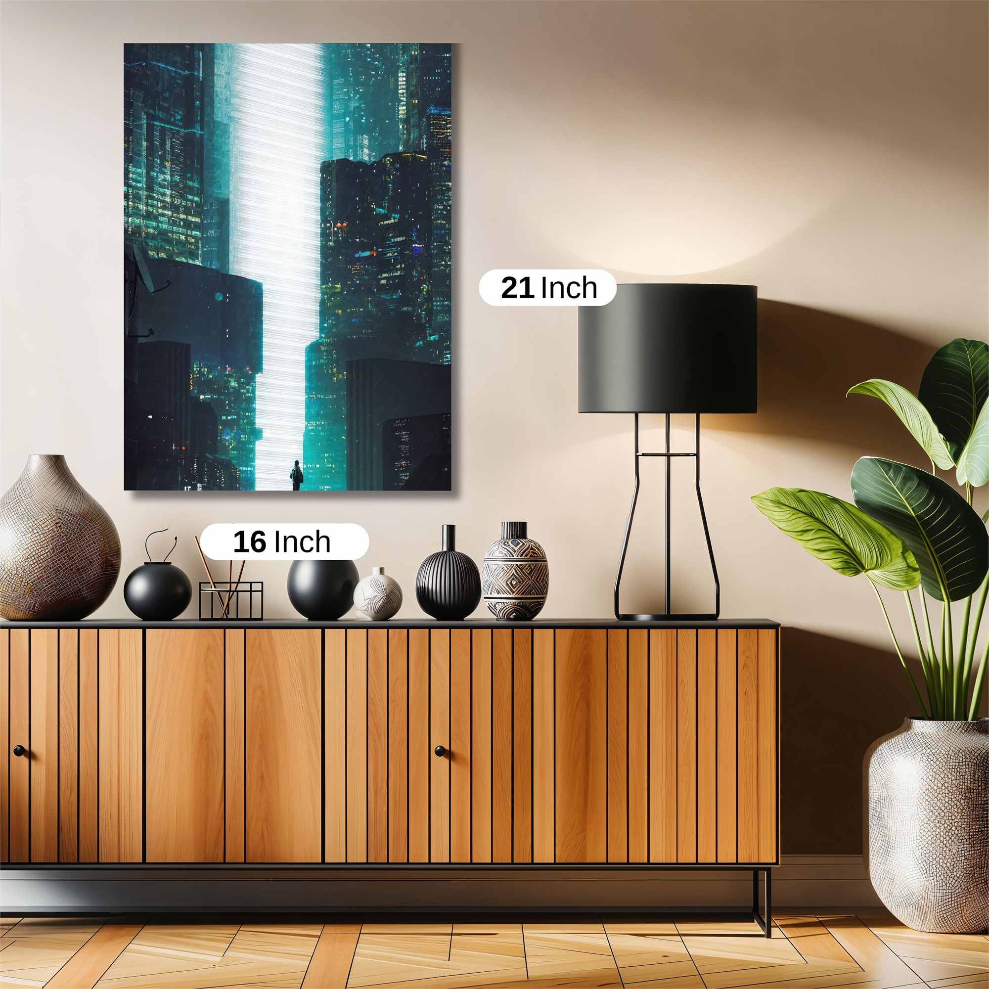 Neon Ascension Safe Wall Magnetic / M