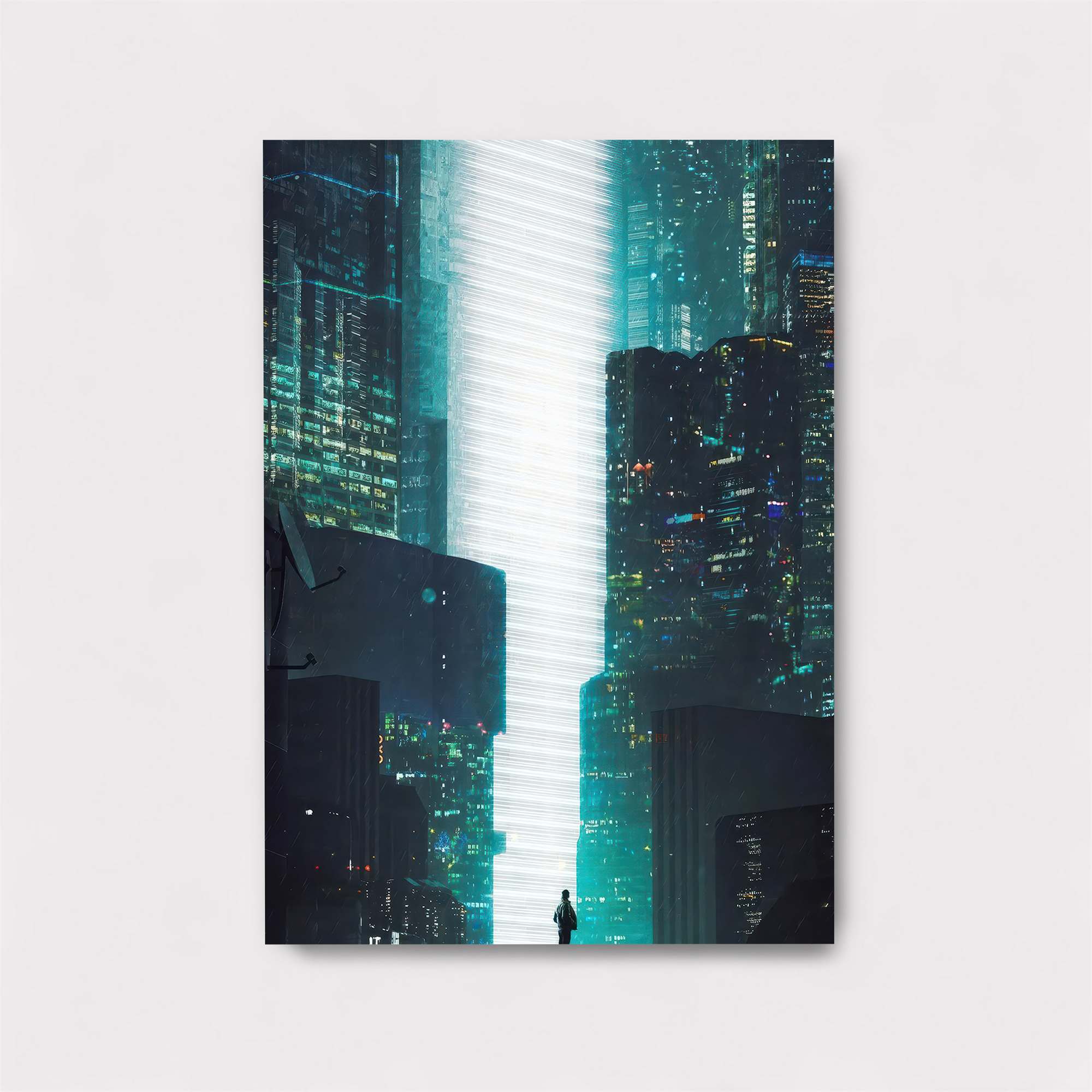 Neon Ascension Safe Wall Magnetic / M