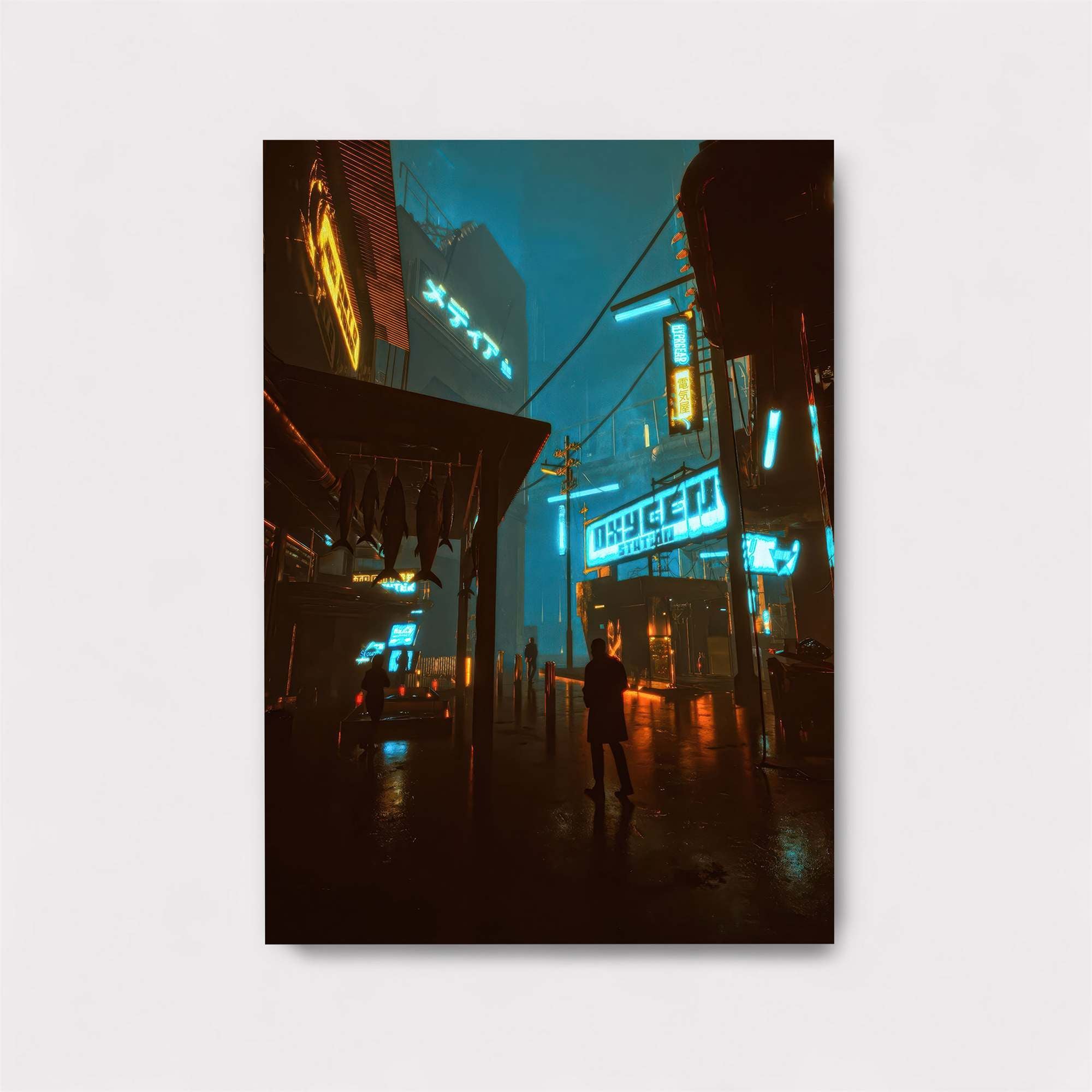 Neon Shadows Safe Wall Magnetic / M