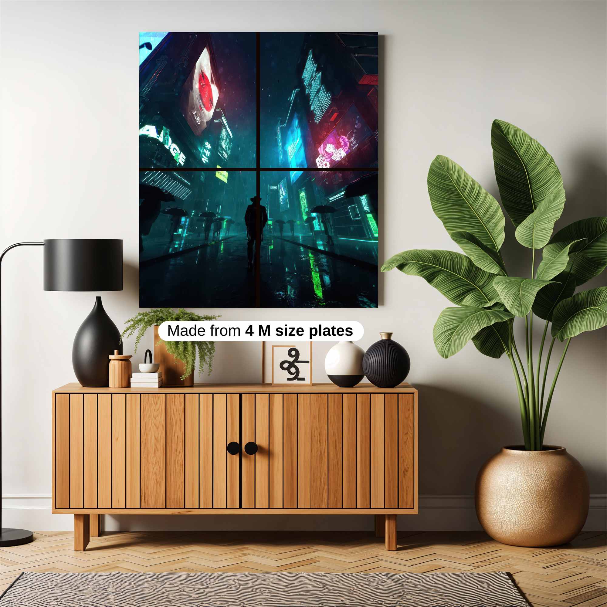 Neon Abyss Safe Wall Magnetic / M