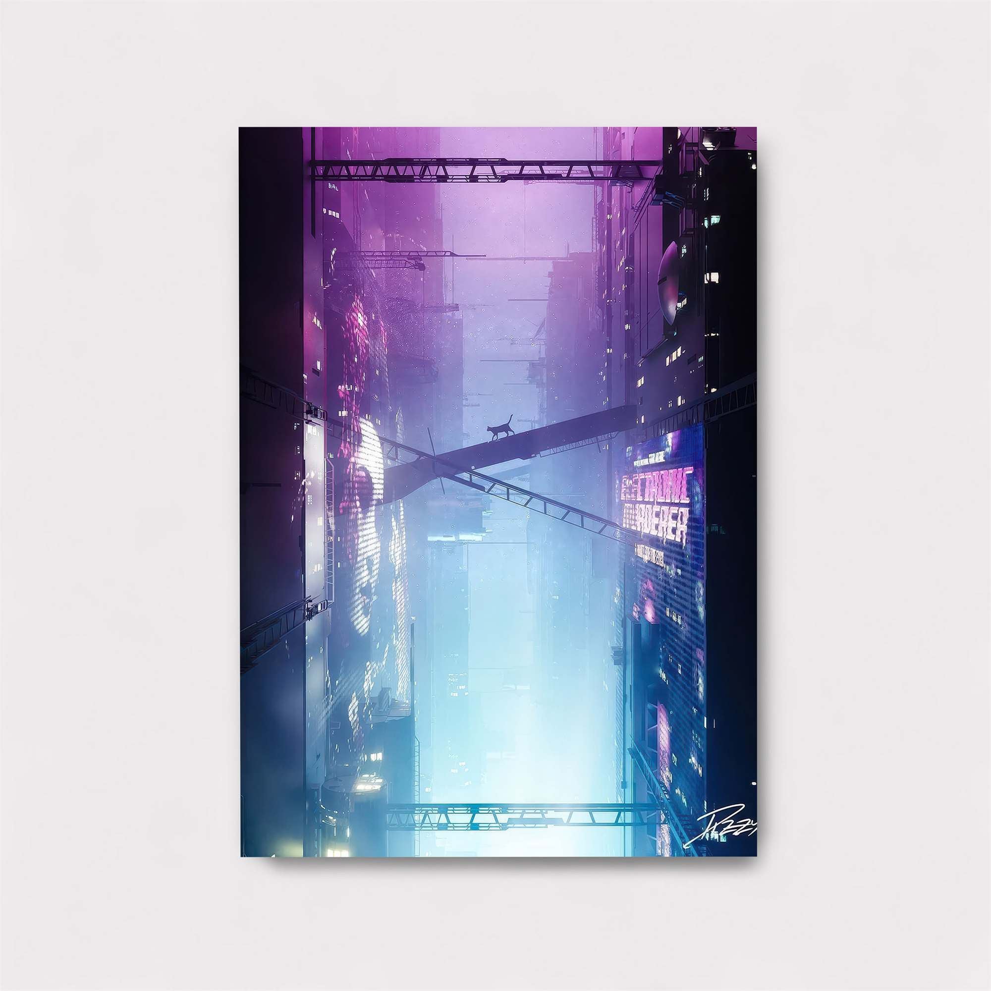 Neon Serenade Safe Wall Magnetic / M