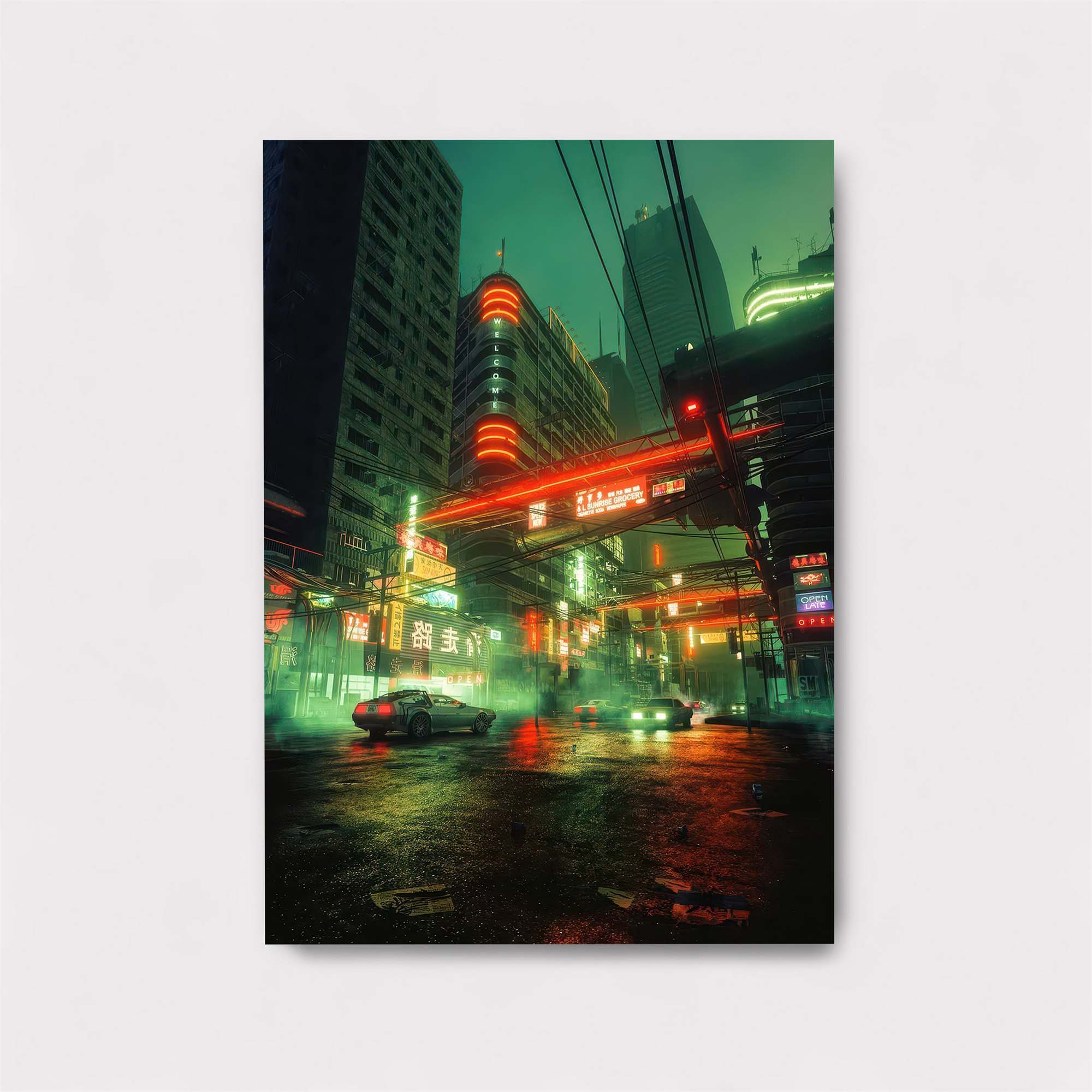 Neon Reverie Safe Wall Magnetic / M