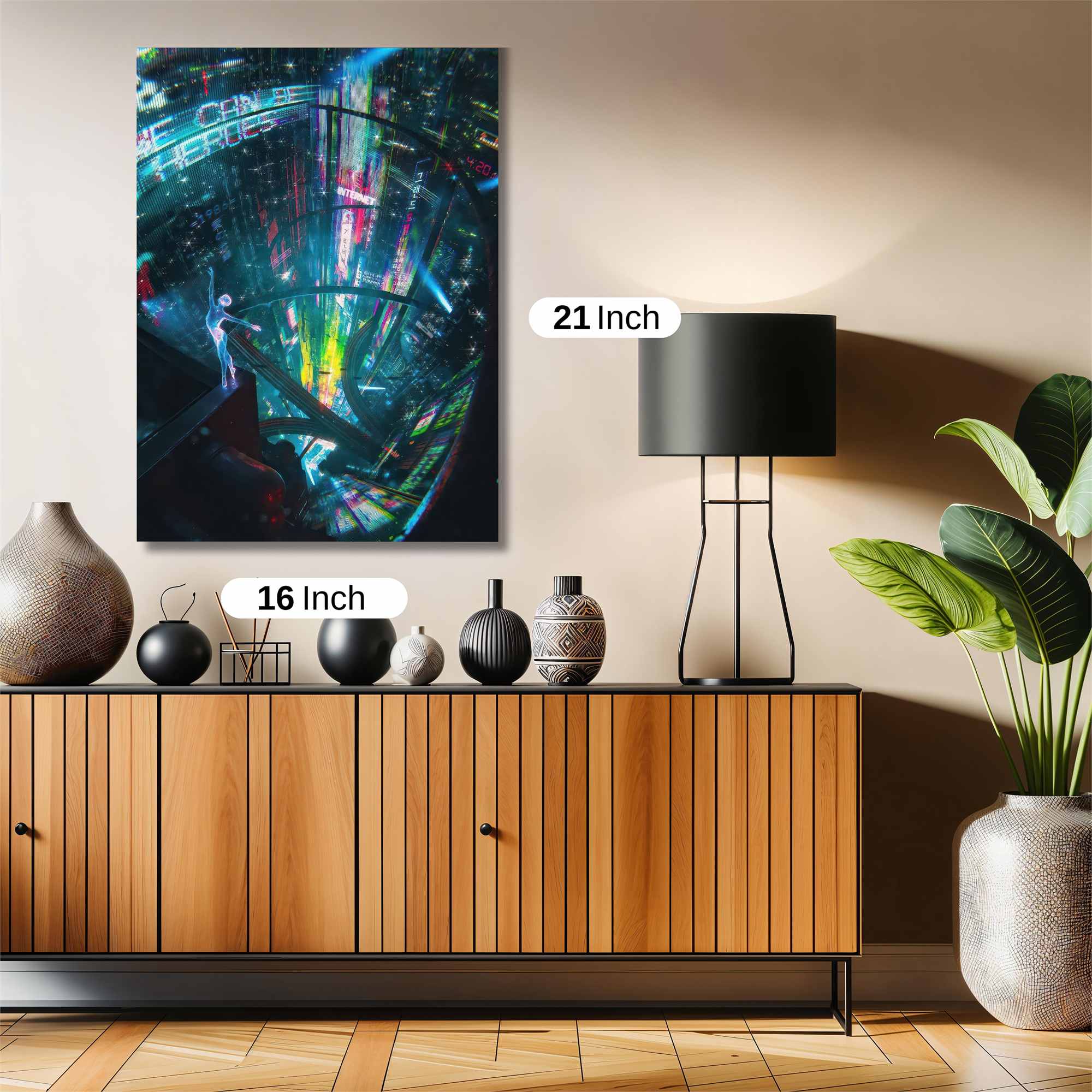 Cybernetic Dreams Safe Wall Magnetic / M