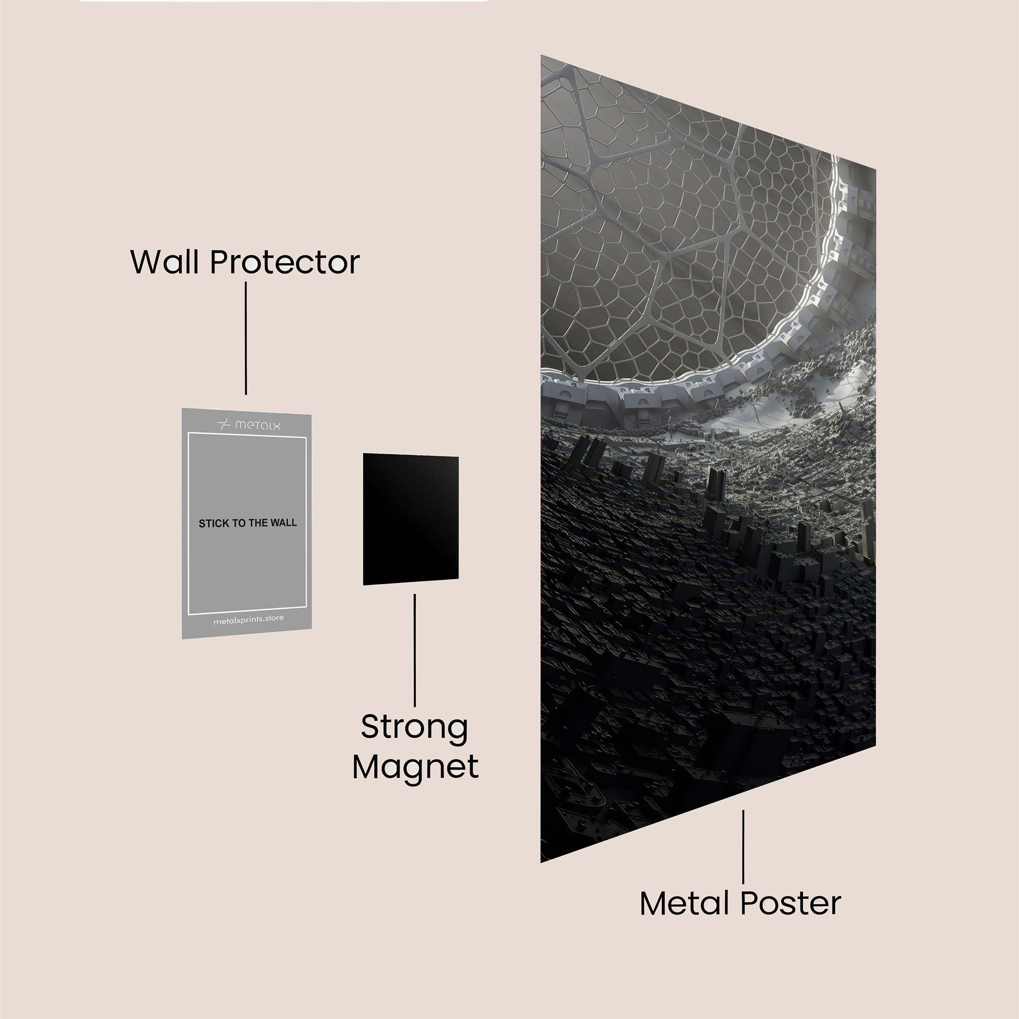 Monolithic Abyss Safe Wall Magnetic / M