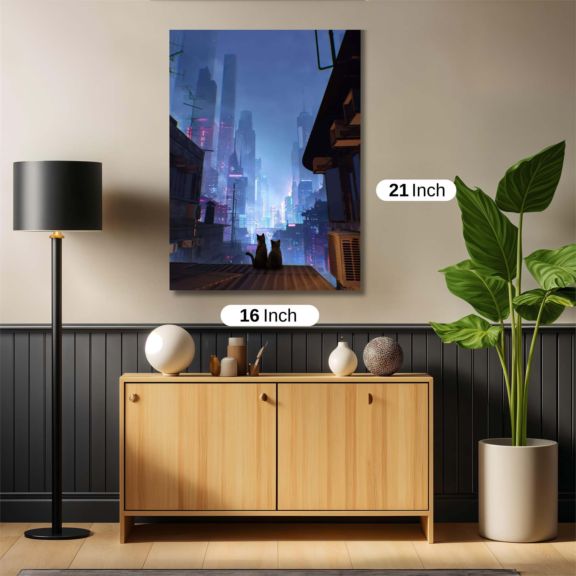 Cyber Journey Safe Wall Magnetic / M