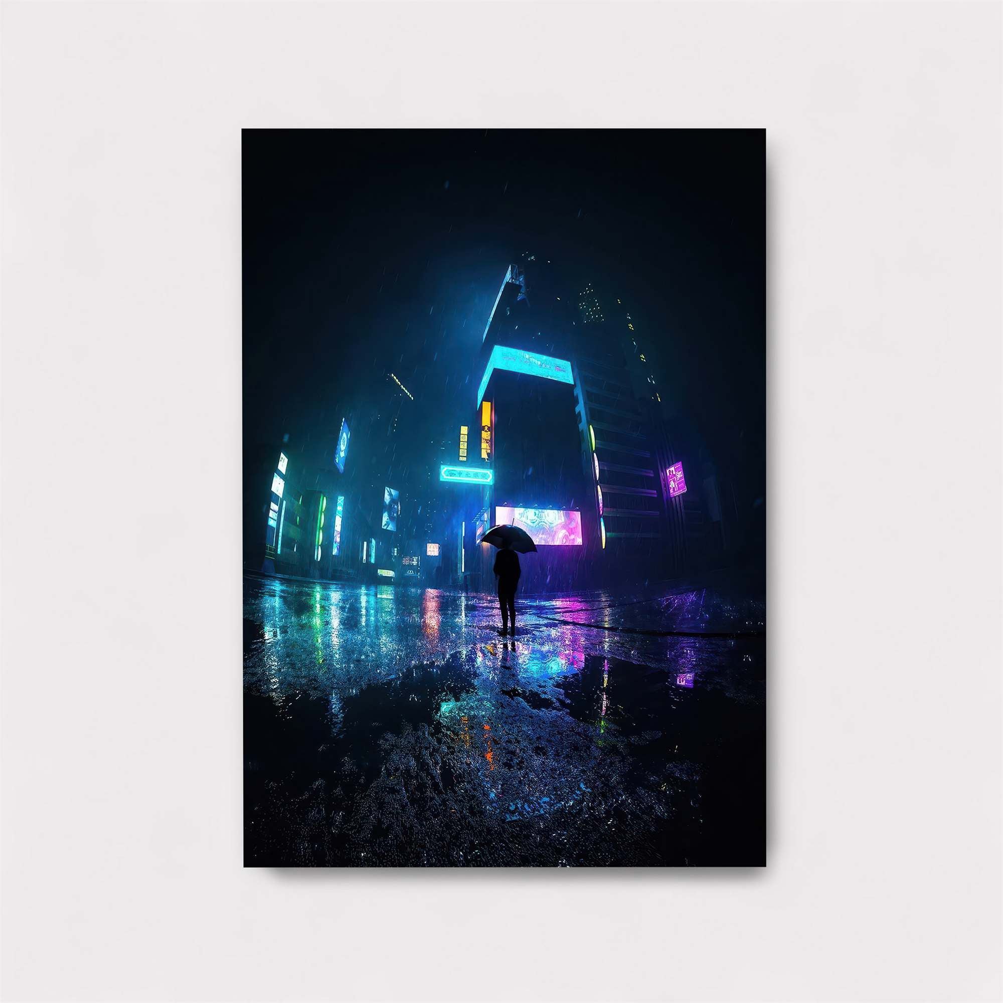 Neon Solitude Safe Wall Magnetic / M