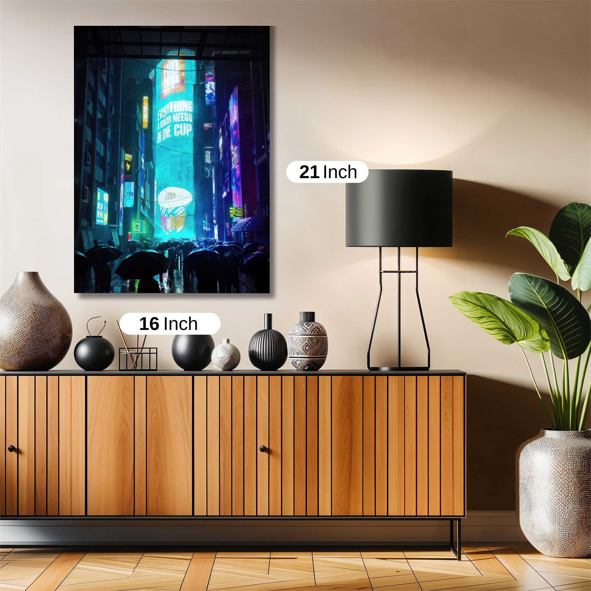 Neon Drizzle Safe Wall Magnetic / M