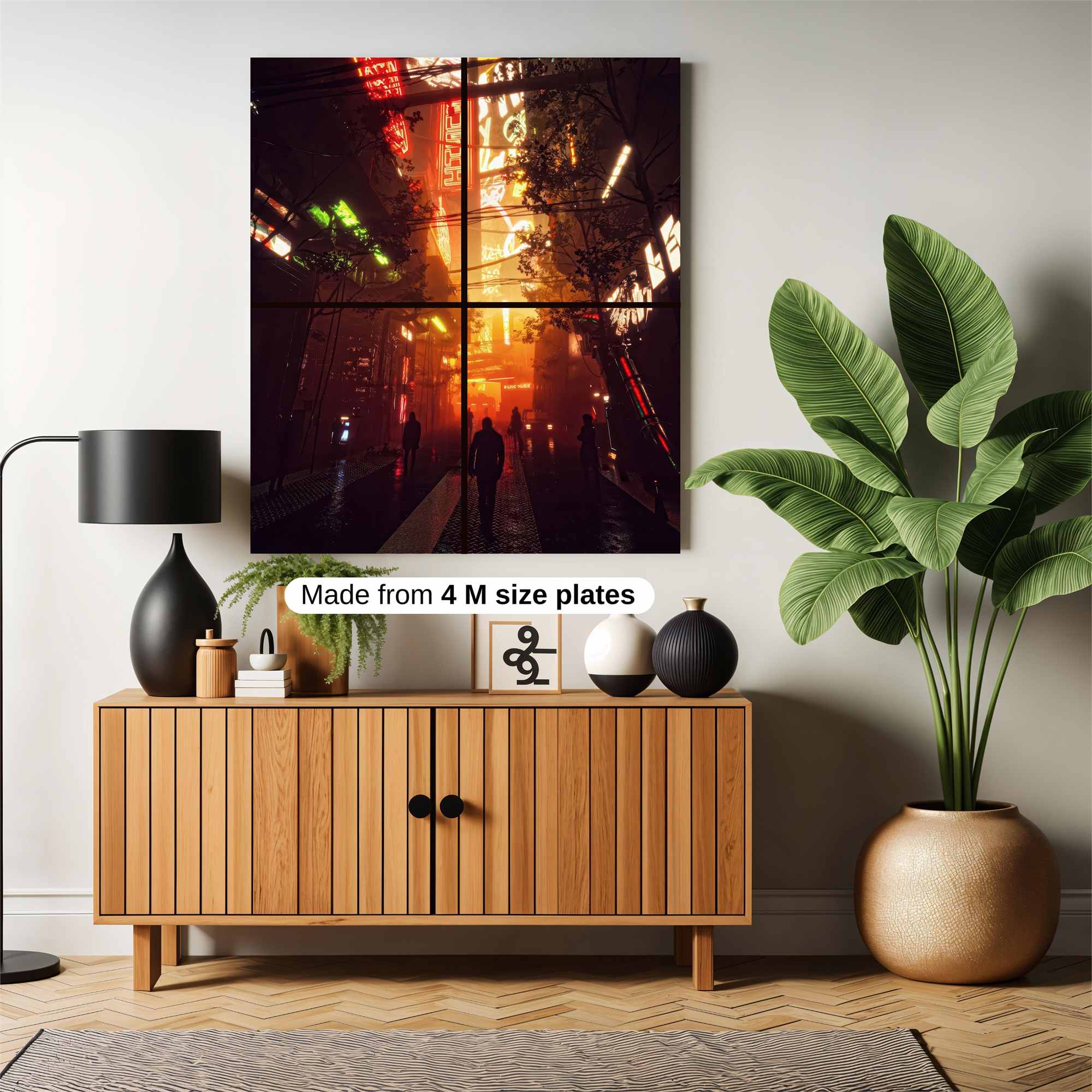 Neon Reverie Safe Wall Magnetic / M