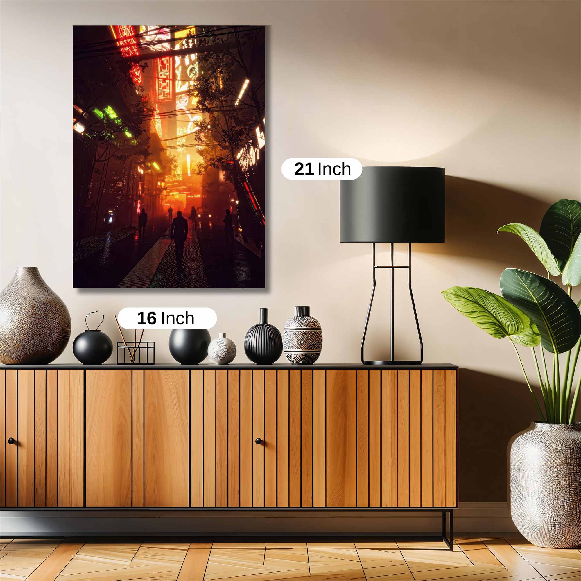 Neon Reverie Safe Wall Magnetic / M