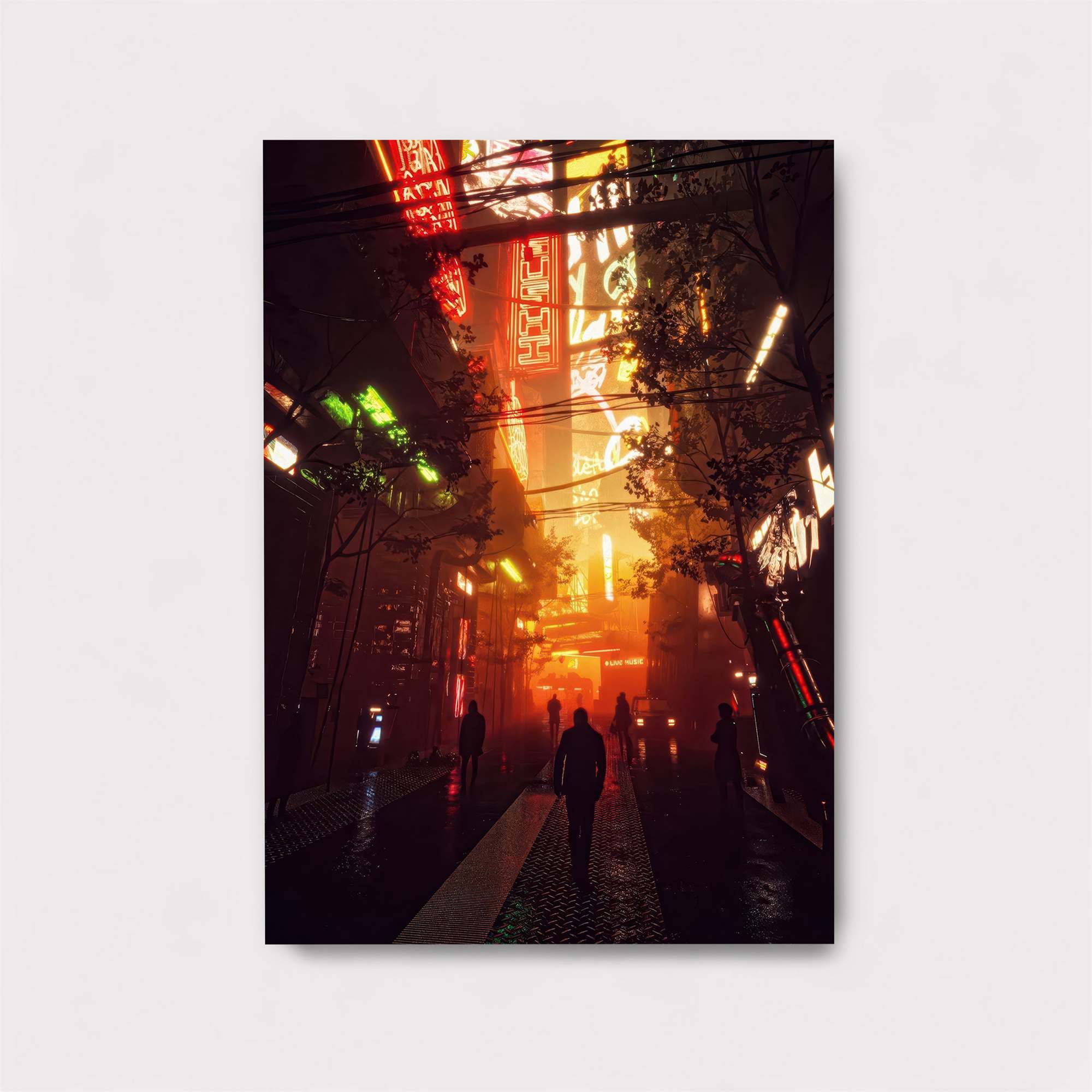 Neon Reverie Safe Wall Magnetic / M