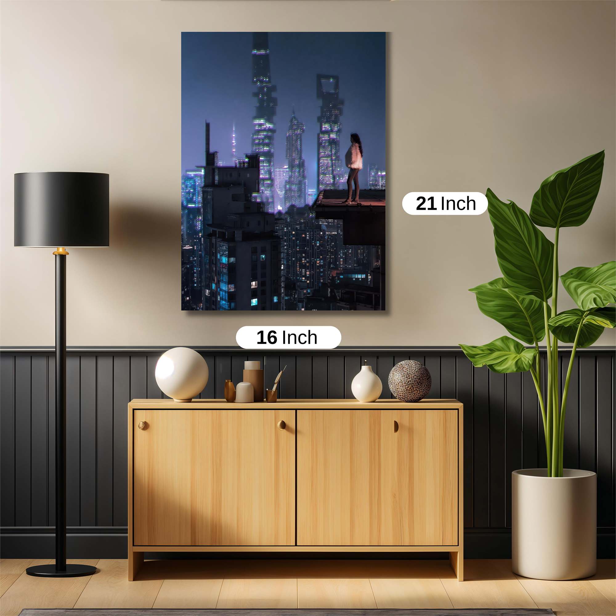 Urban Serenity Safe Wall Magnetic / M